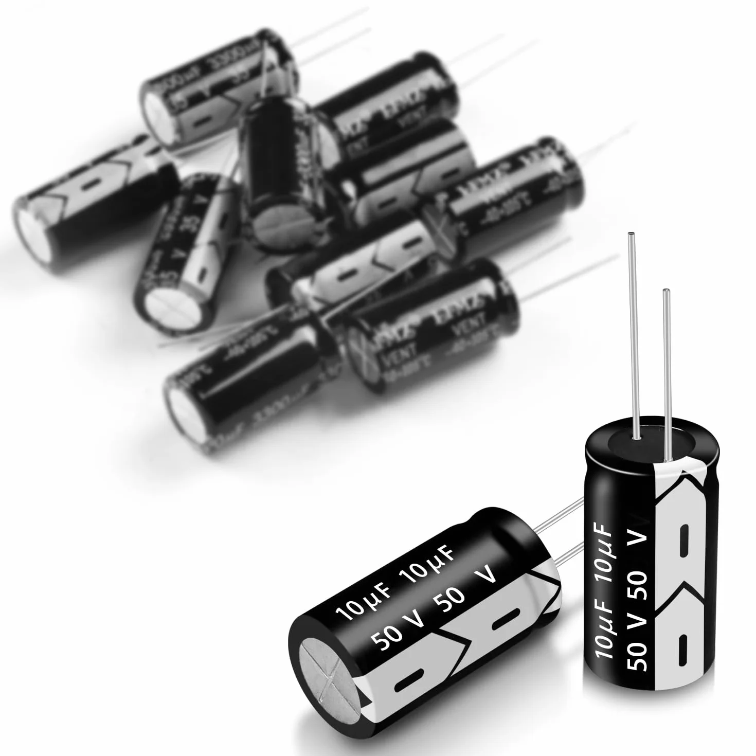 Condensadores electrolíticos 50V 10µF 5x11mm 20pcs
