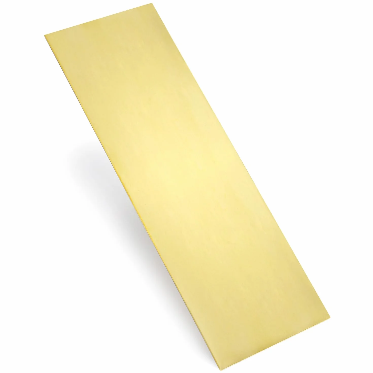 QWORK H62 Lámina de Latón 0.5 x 300 x 100 mm