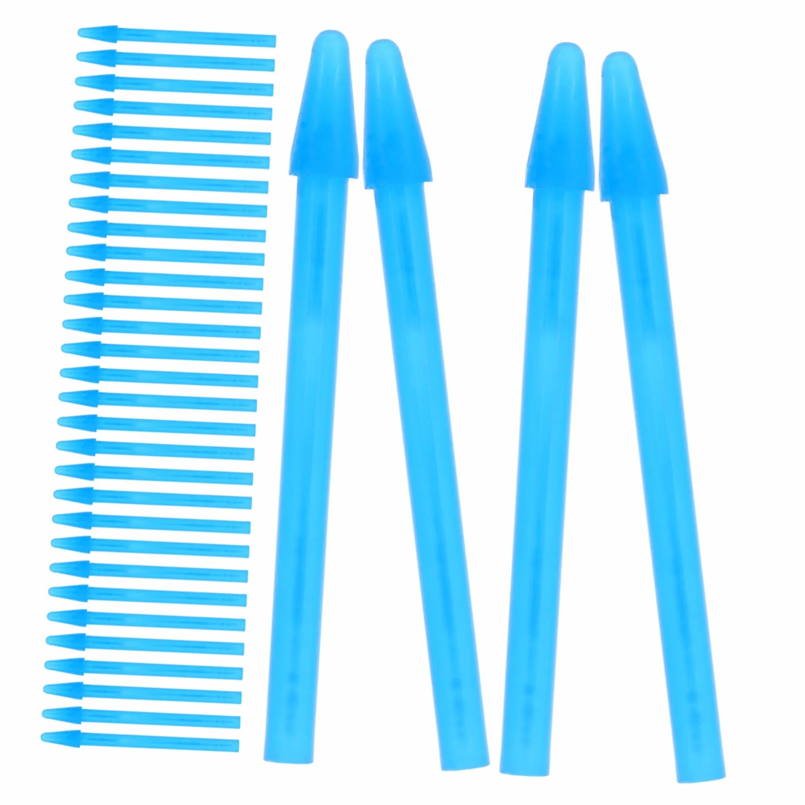 Garneck Tubo Plana de Muestras Tapa para Almacenamiento Varillas Microcentrífuga Plástico 1.5 Ml 100 Piezas Laboratorio