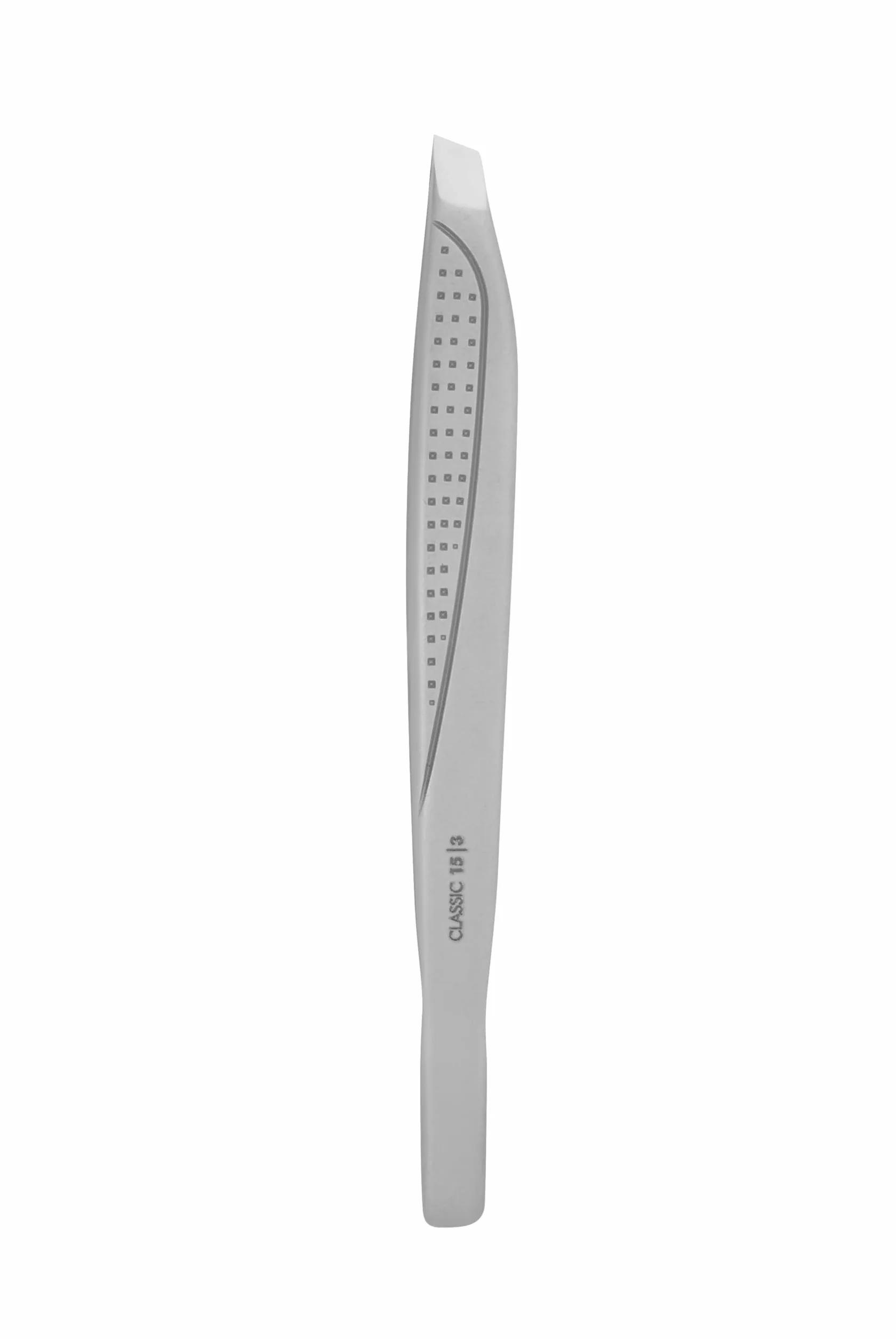 STALEKS PRO Pinza para cejas precisa acero inoxidable médico Classic 15/3