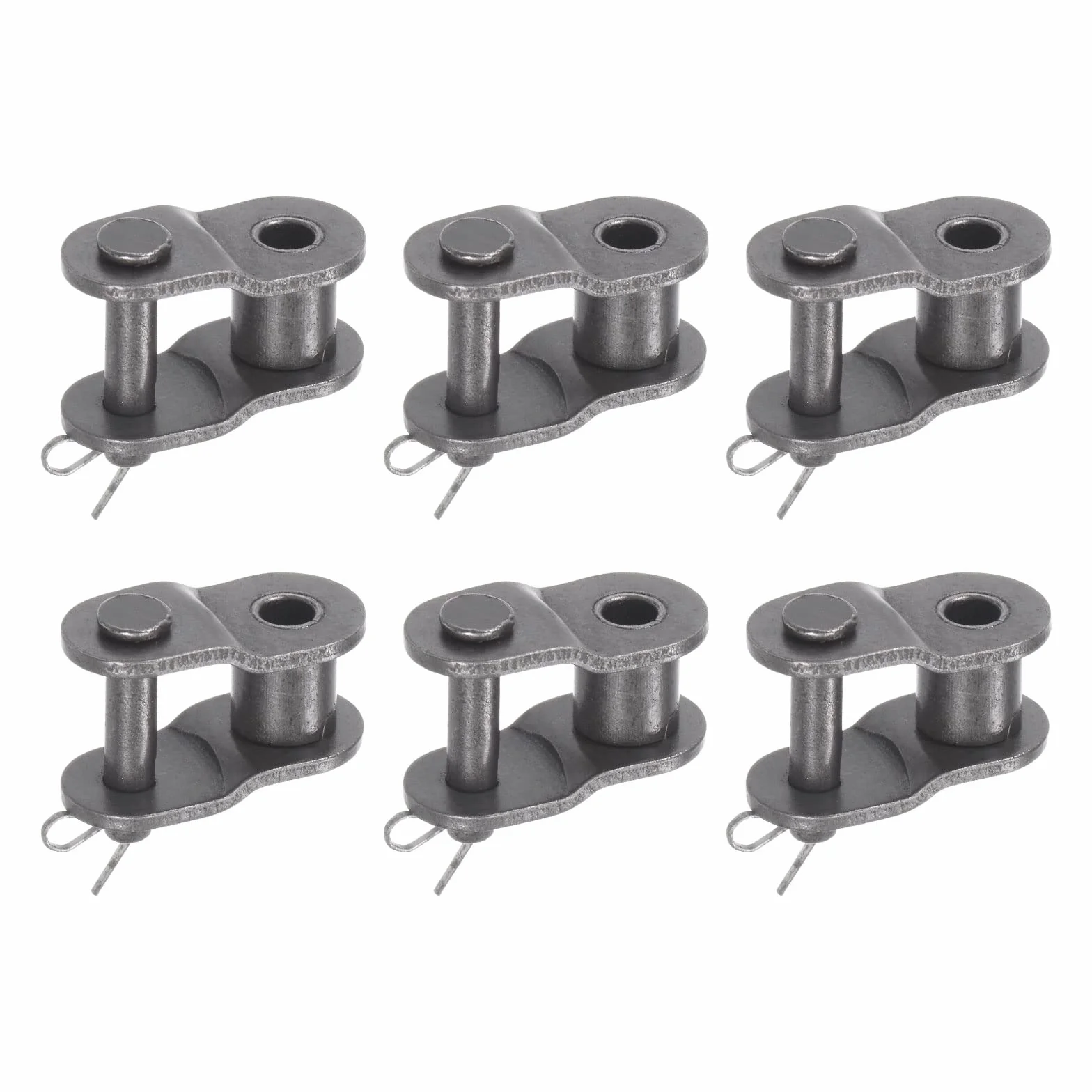 Cadena Compensación 1/2" Carbono Acero 40 Medio Enlace Rodillo para 08A