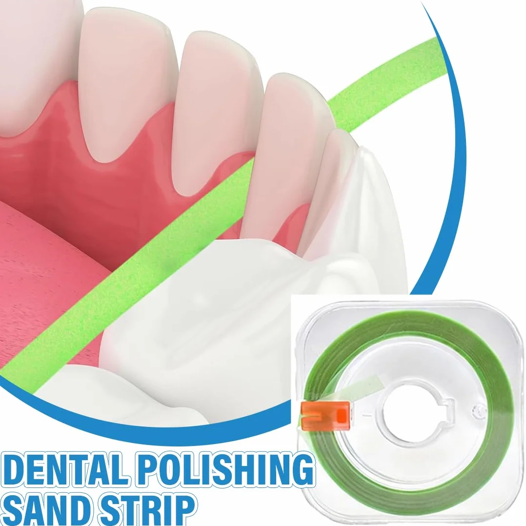 Papel De Lija Dental 3 Volúmenes, Tiras De Pulido Intersticial, Para Blanqueamiento Dental