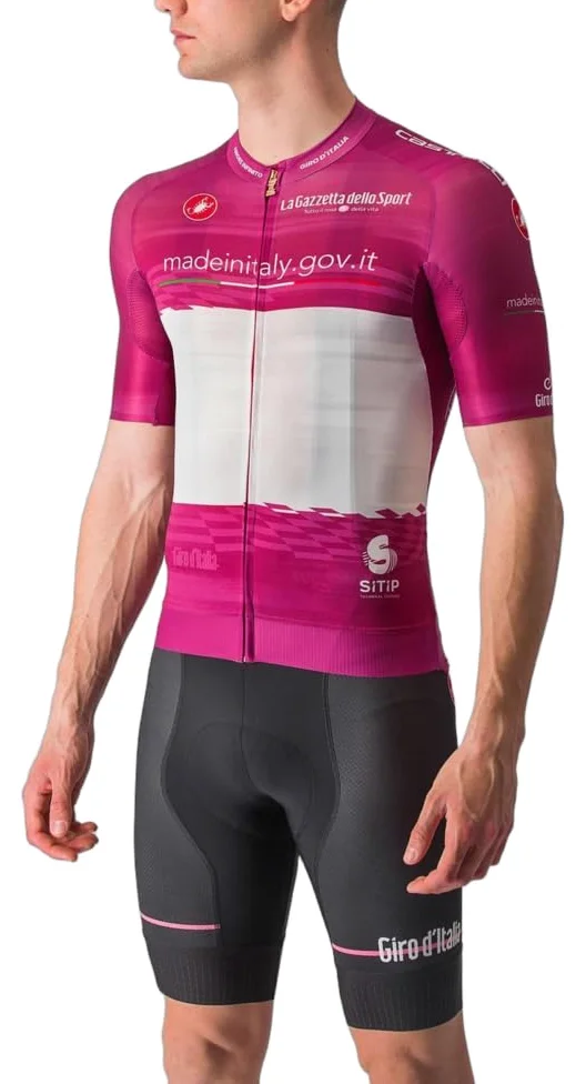 CASTELLI #Giro106 Race Jersey Camiseta TÉCNICA Hombre (Pack de 1)