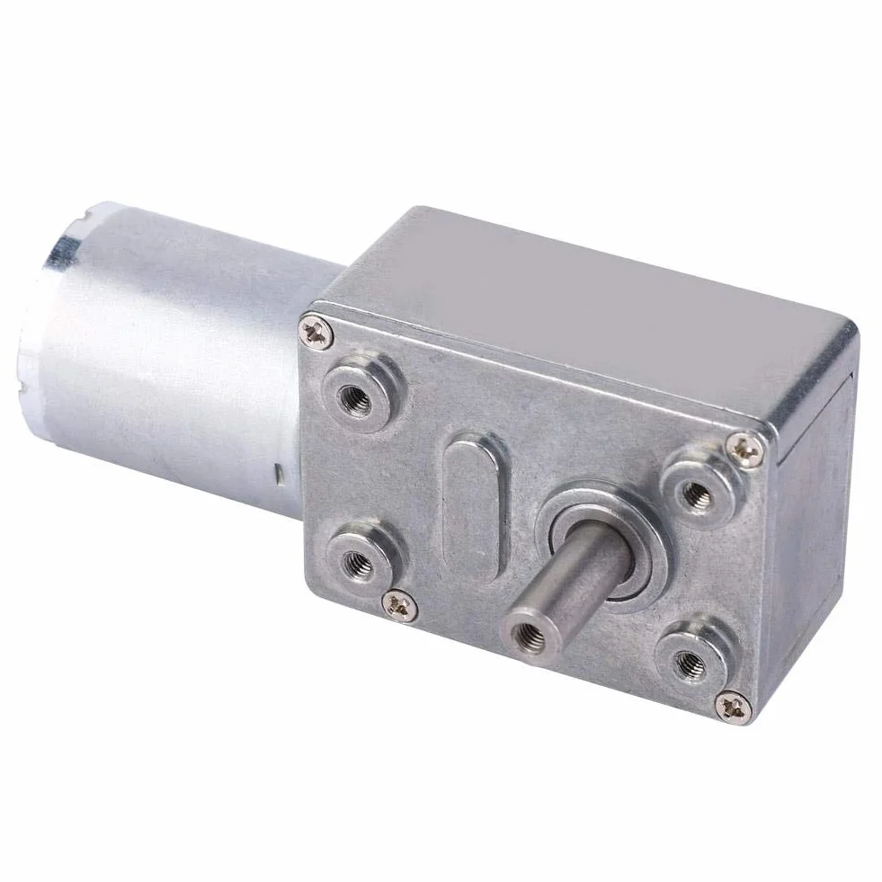 Motor de engranaje helicoidal DC12V 30RPM gran torsión para múltiples propósitos