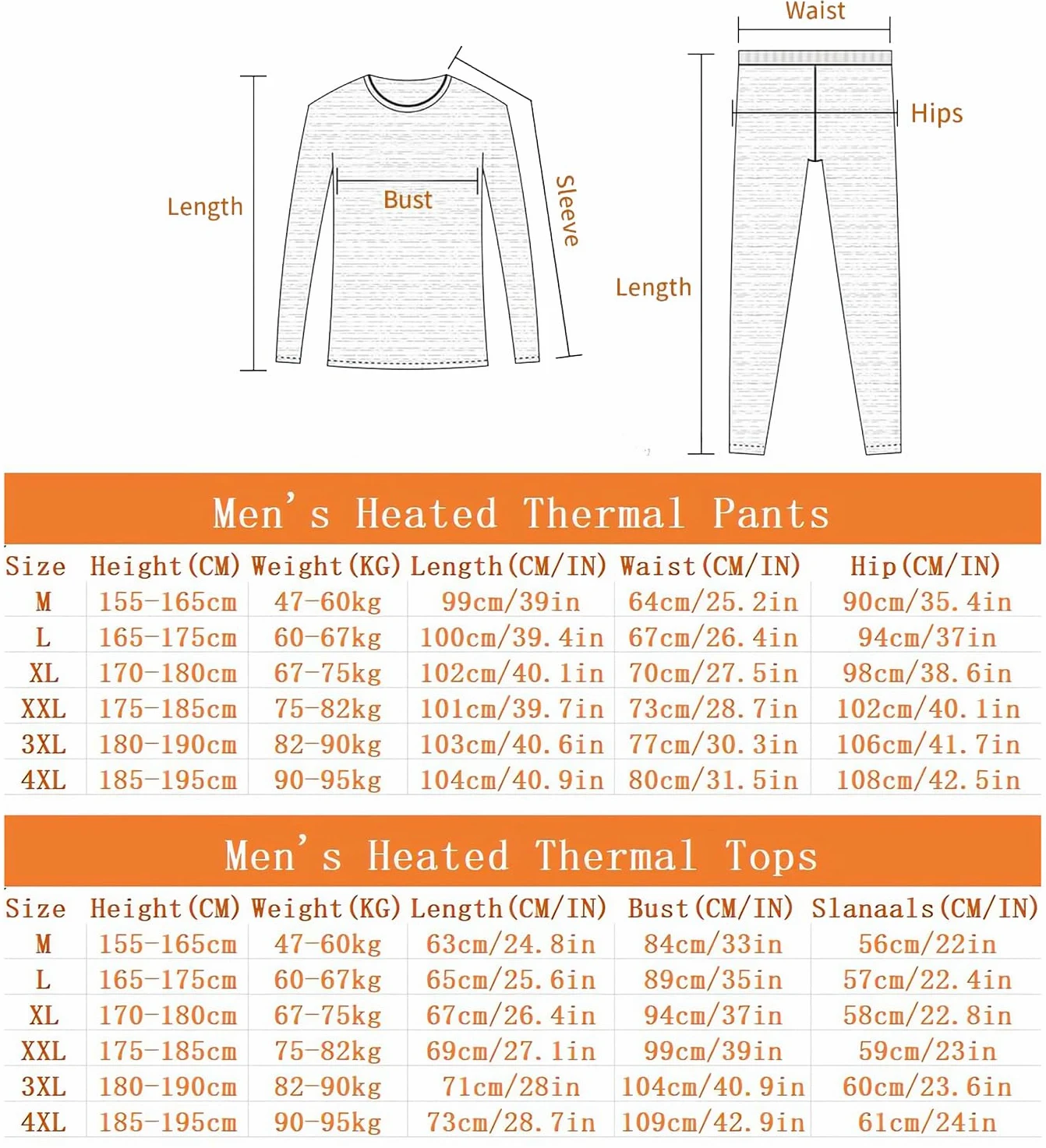 Ropa Interior Calefactable Hombre, Conjunto de Ropa Interior Térmica Calefactables con 16 Zonas de Calentamiento, Ropa Termica Hombre para Esquí Pesca Caza Moto(No Incluye Batería)