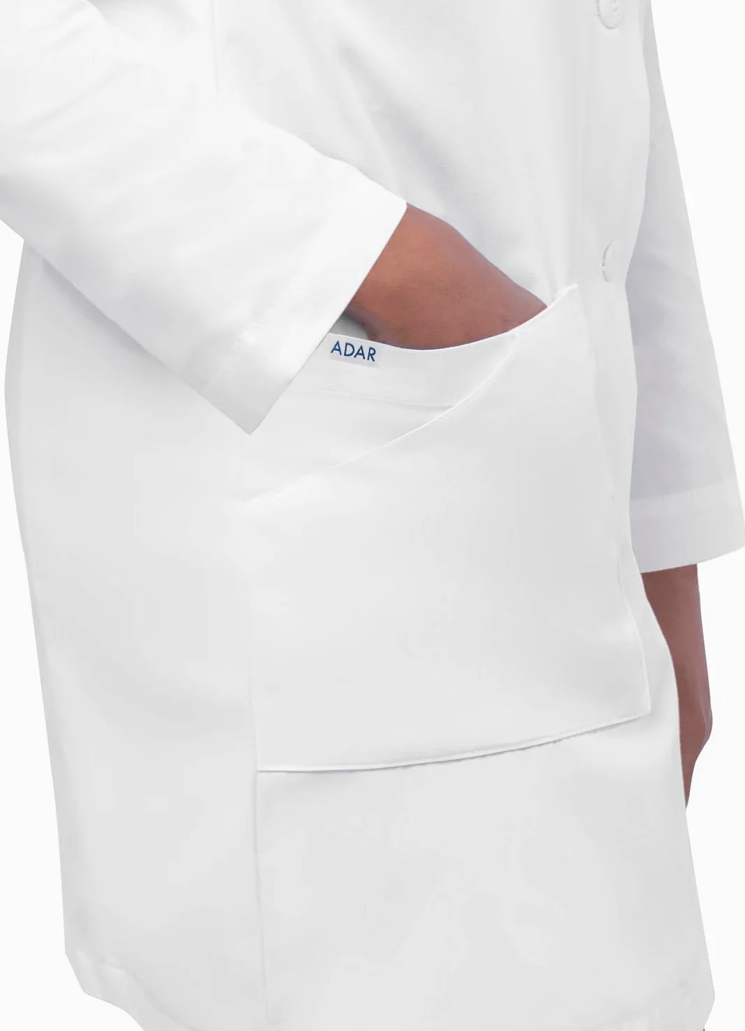 Adar Bata de laboratorio para mujer - Bata de laboratorio de corte delgado