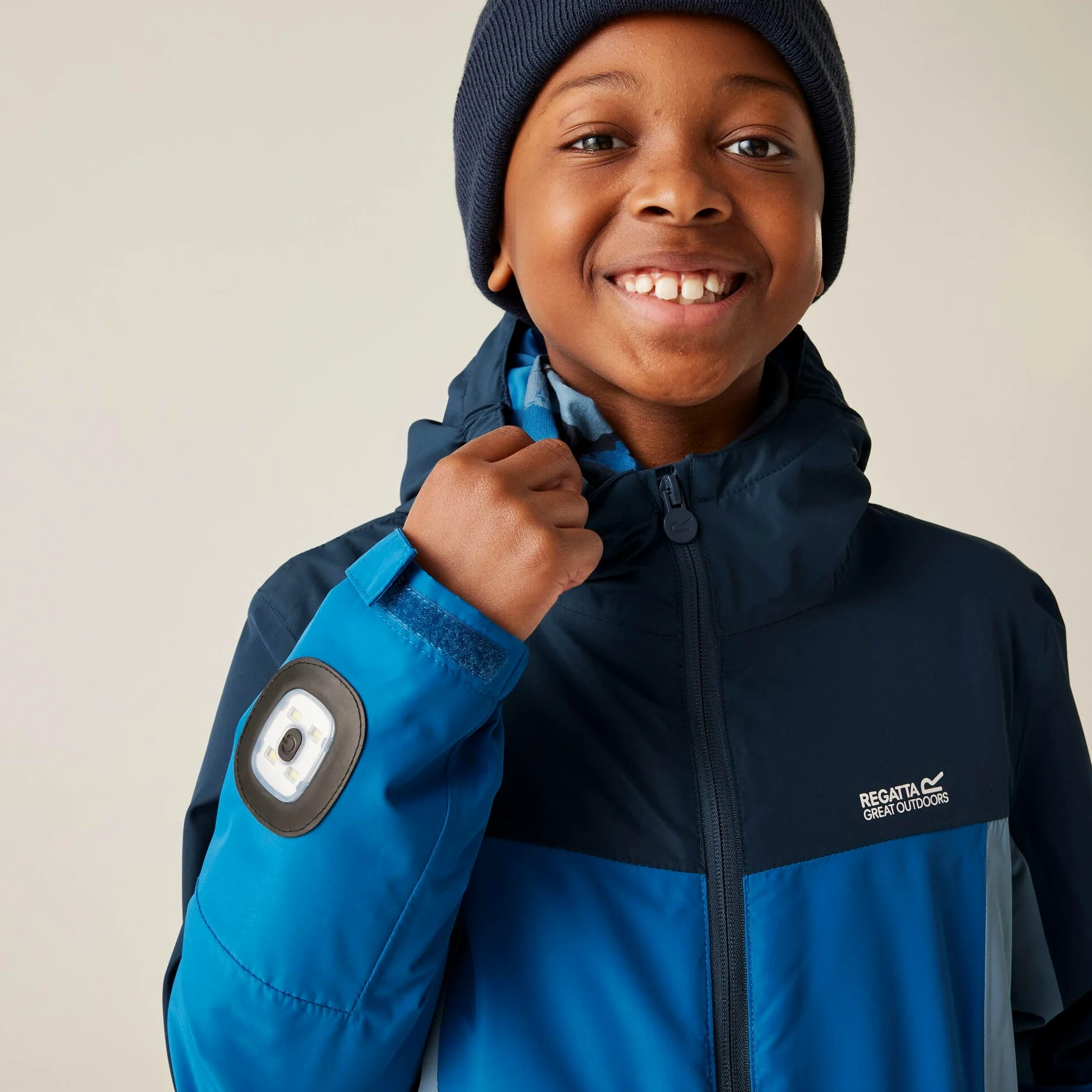 Regatta Beamz Impermeable Chaqueta Reflective Trims Aislado Transpirable Winter Abrigo Unisex niños