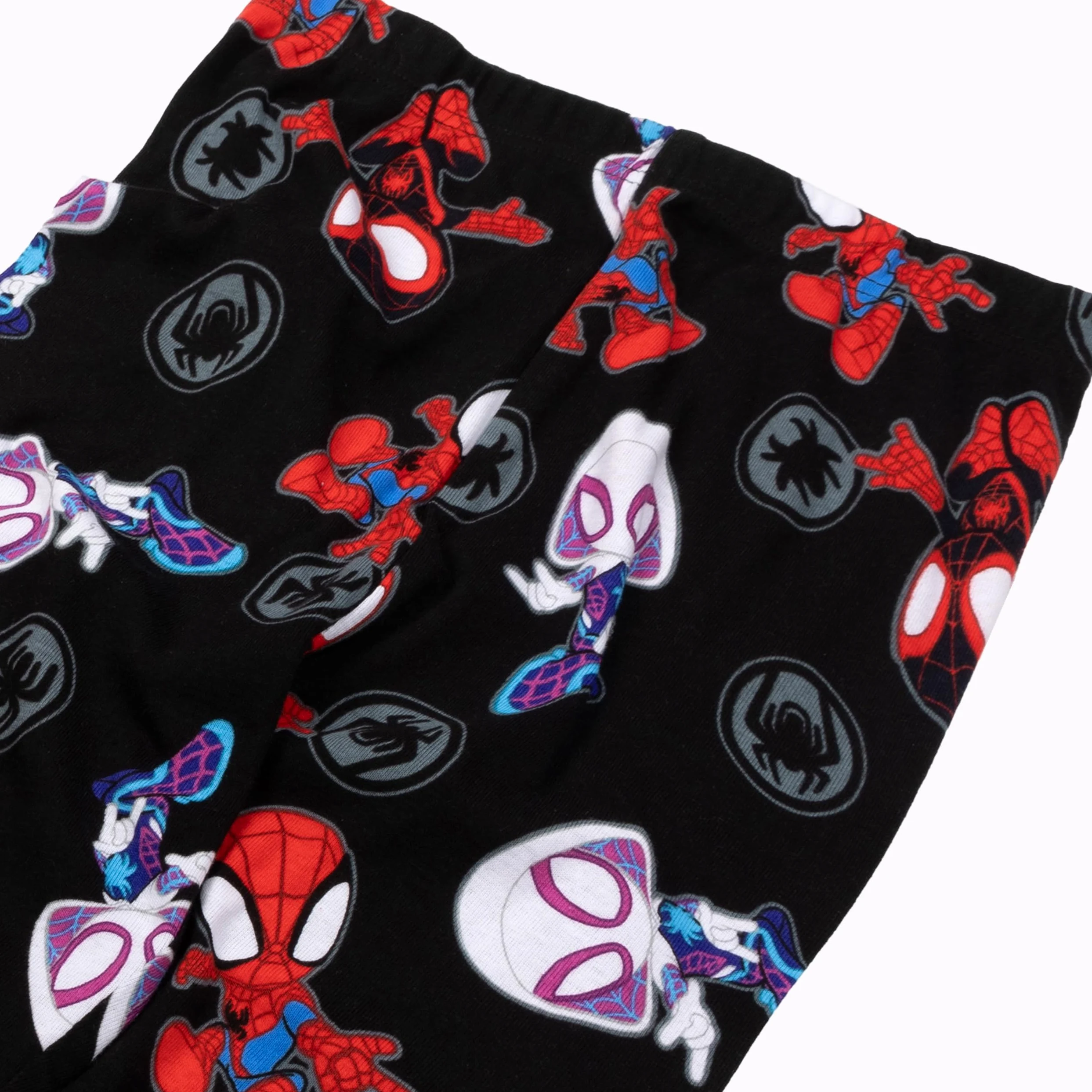 Marvel 2-Piece Snug-fit Cotton Holiday Pajama Set, Soft & Cute For Kids Juego de Pijama Niños (Pack de 2)