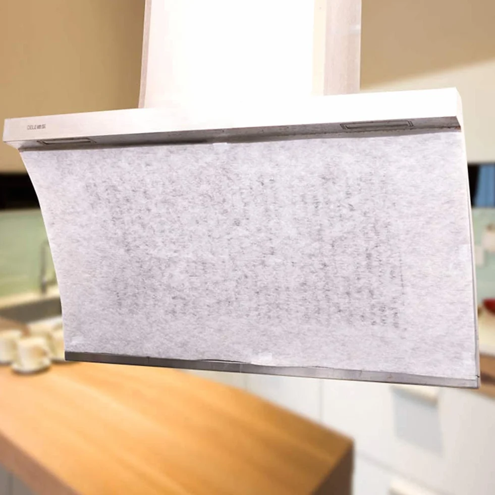 WUNDER Filtro de Grasa para Campana Extractora 2 Piezas Papel Absorbente de Aceite