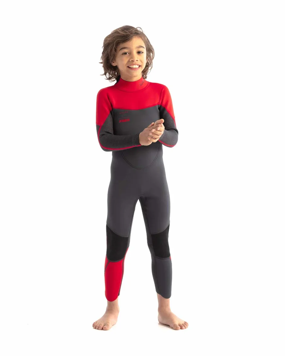Jobe Boston 3/2mm Neopreno Bebé Niños Rojo 4 Años