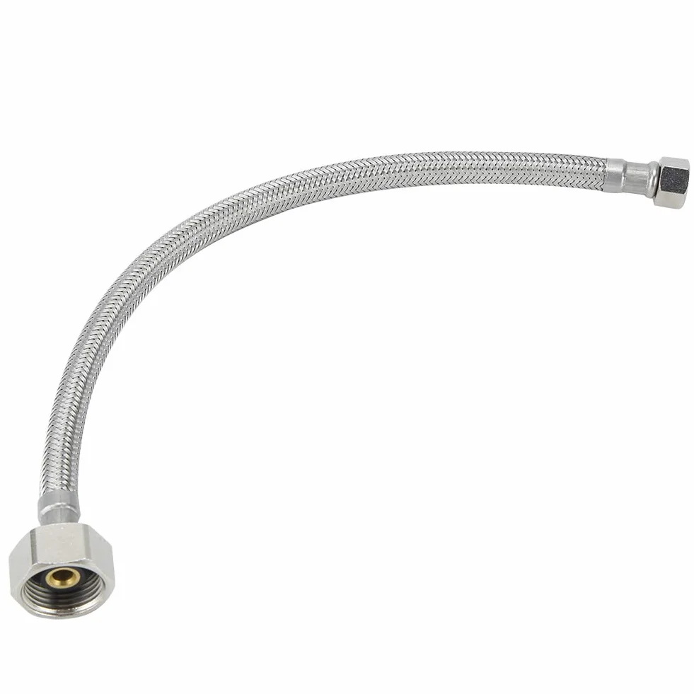 Tuberías de Agua para Inodoro de Cobre, 30 cm 7/8 Entrada 7/8 3 Rosca de Salida, Accesorio de Tubería