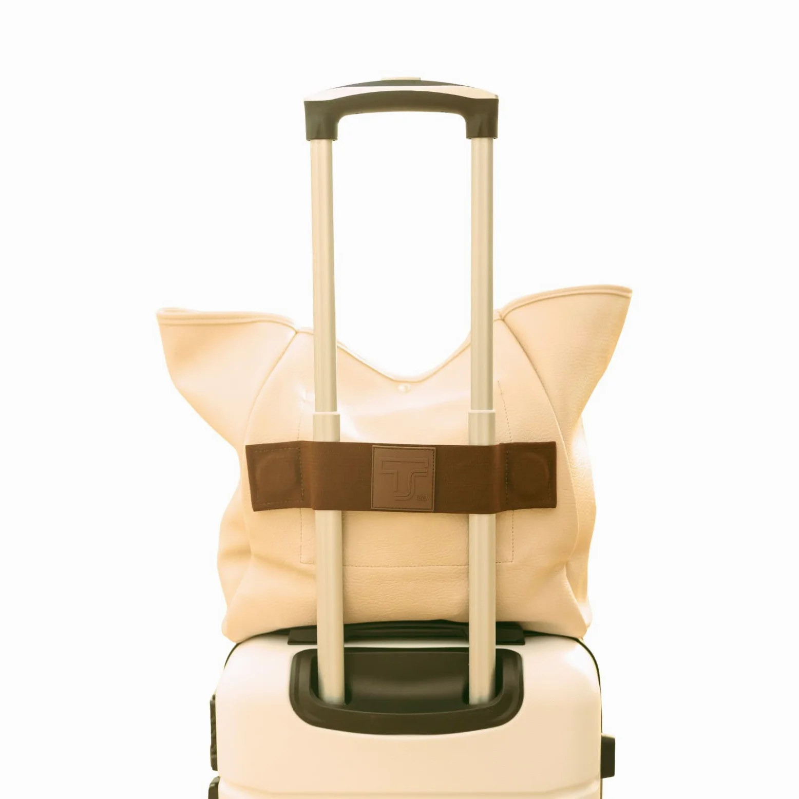 Correa de Trolley Correa de Equipaje de Mano Correa sobre el Asa de la Maleta para Sujetar Bolsa de Mano Accesorios de Viaje Aprobado por TSA Carry-On Funda de Cinturón Añadir una Bolsa para Mochila