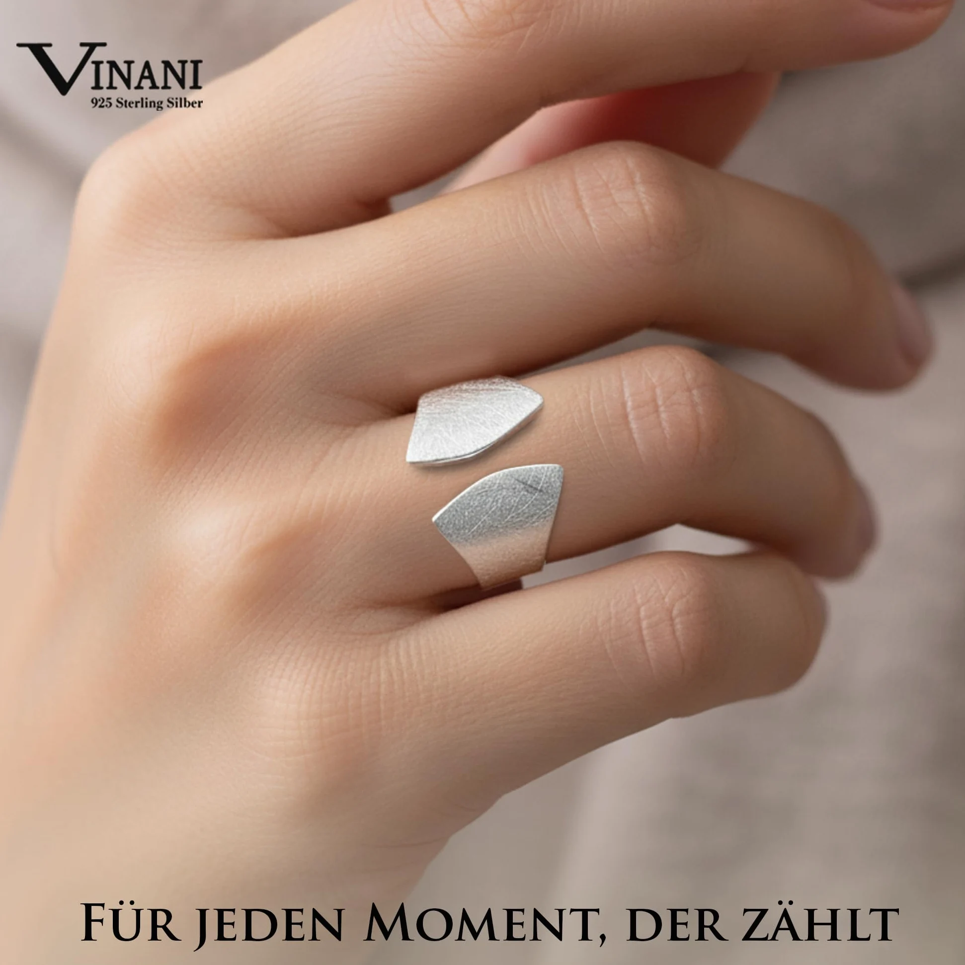 Vinani Mujer plata de ley 925 plata
