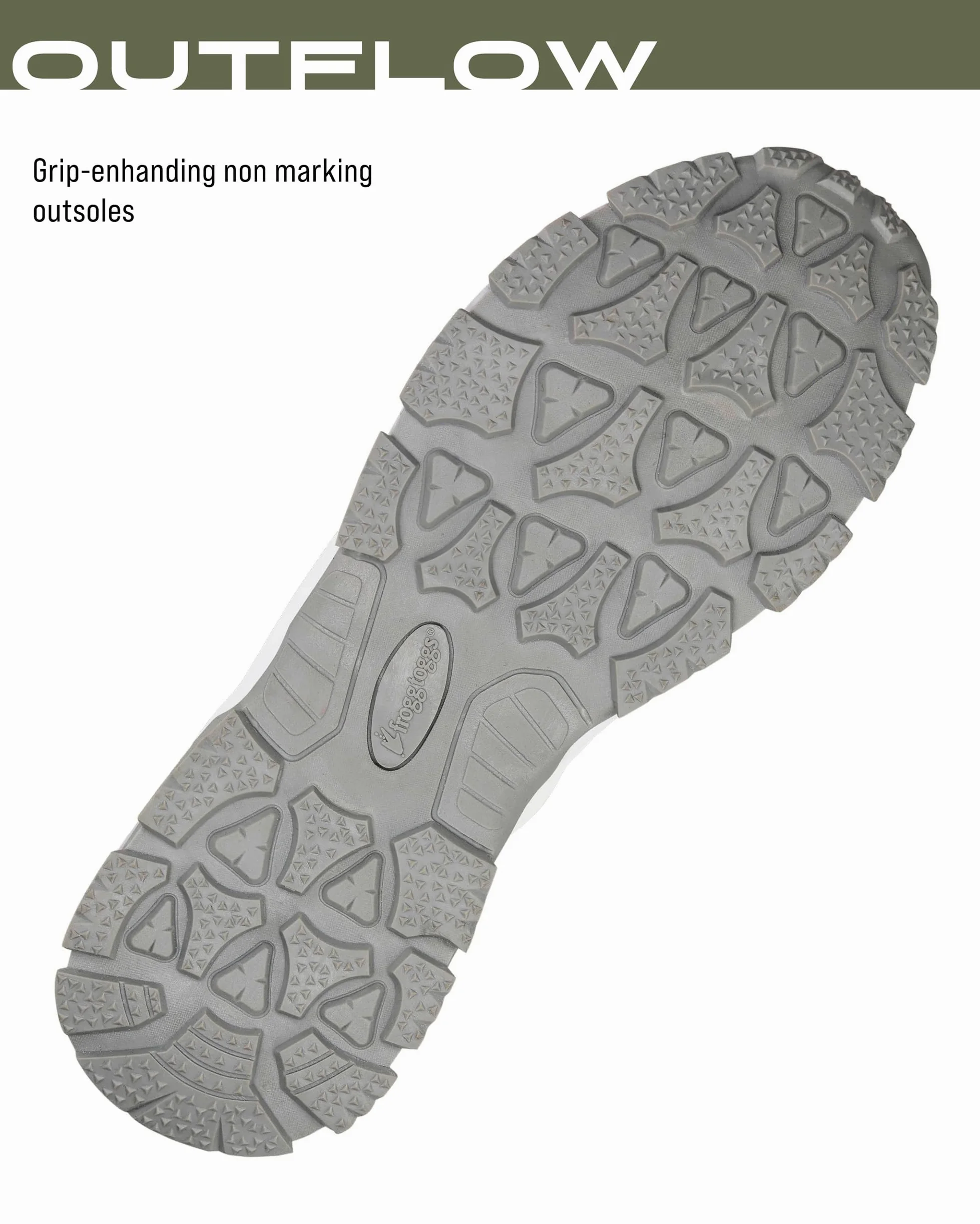 FROGG TOGGS Outflow Drain Shoe Water para hombre
