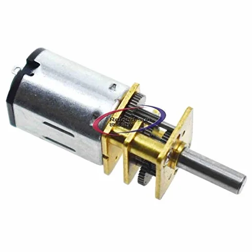 Mini DC N20 Motorreductor 3V 6V 12V 15-1000RPM Caja de Cambio de Metal