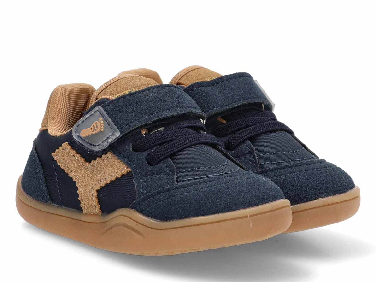 Zapatillas Barefoot Etika Kids para Niño, Calzado Respetuoso Flexible con Puntera Ancha y Autocierre