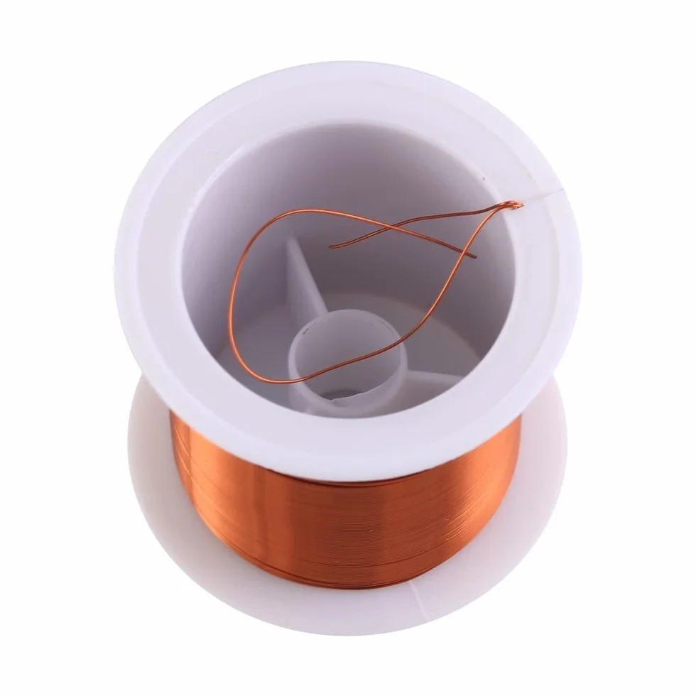 Alambre de Cobre Esmaltado 0.3mm 40 m Bobinado Bobina Imán para Altavoz Transformador