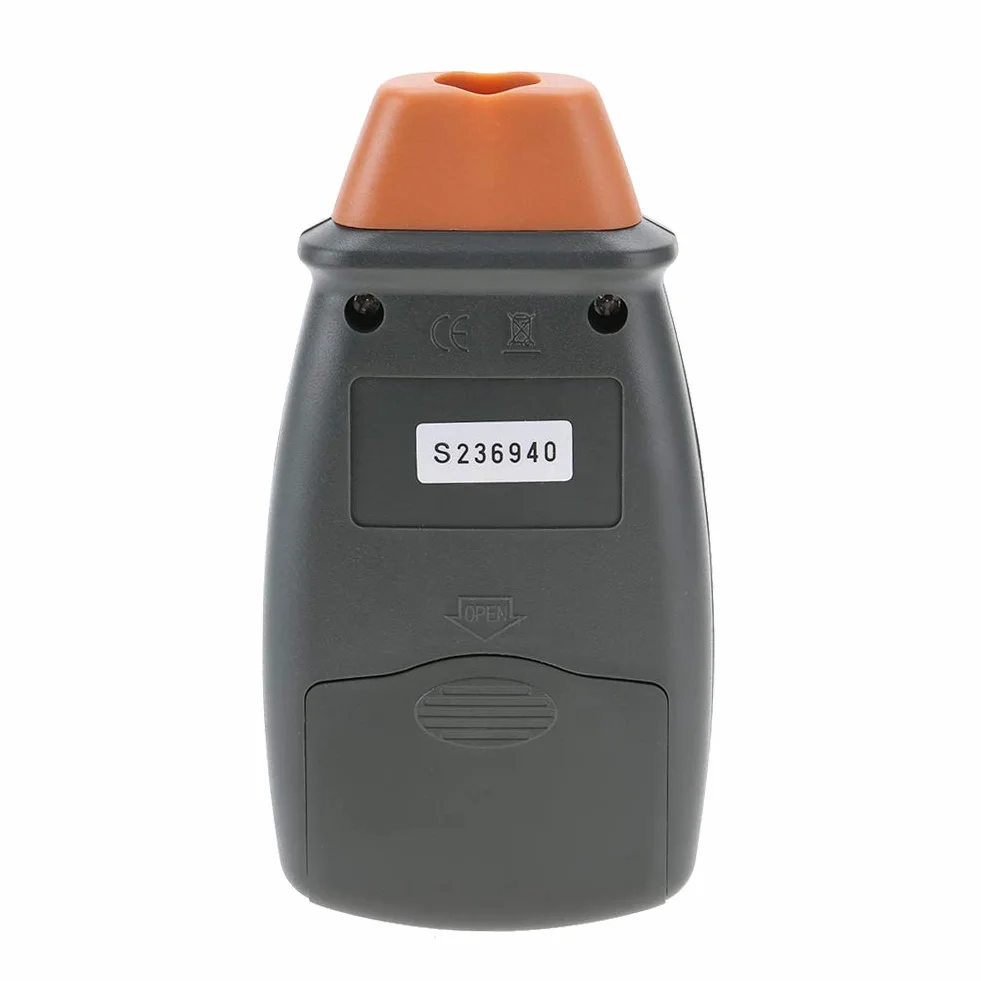 Tacómetro Digital Sin Contacto LCD Portátil Medidor de RPM para Motor