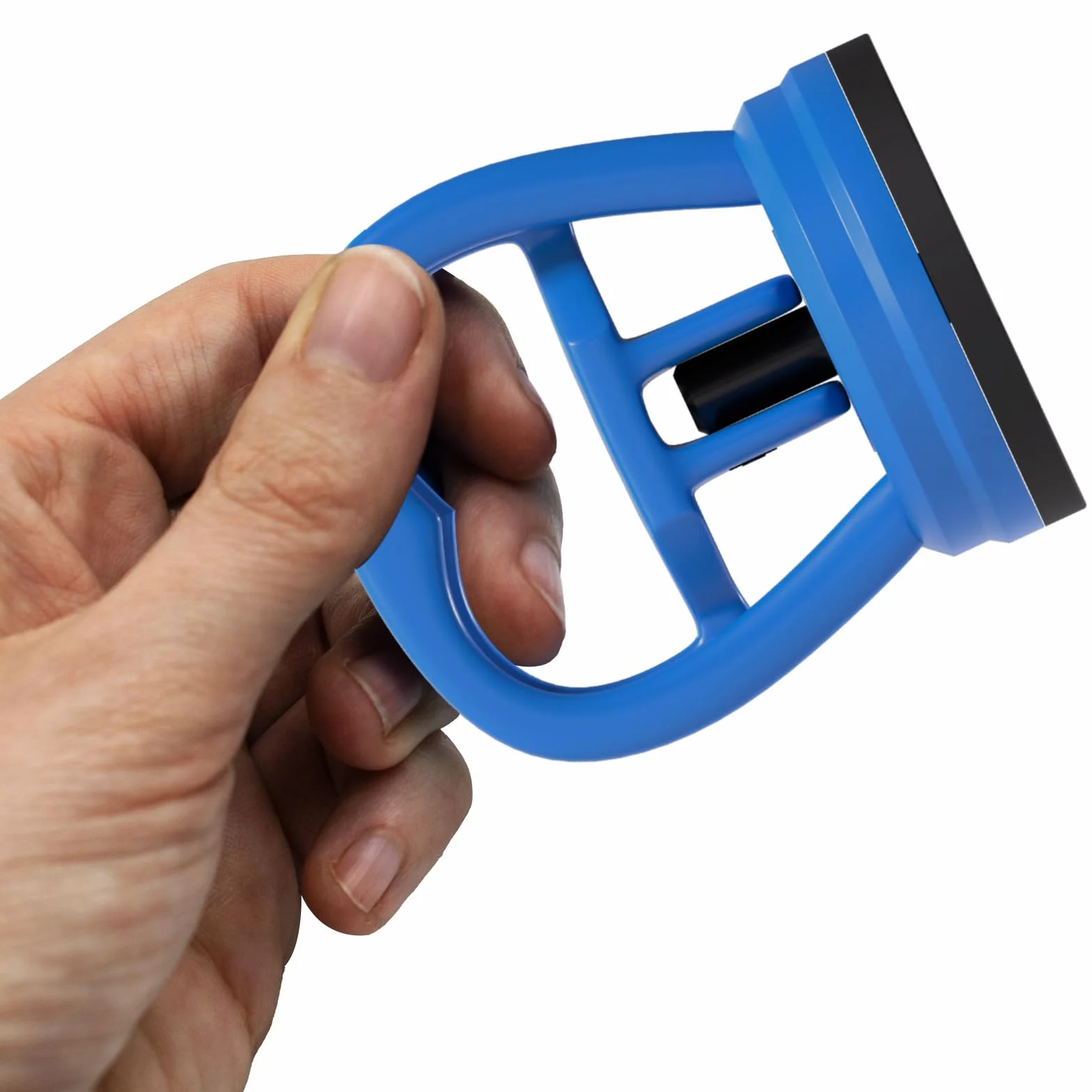 MMOBIEL Ventosas 2 Piezas - Ventosa de Cristal Desabollador Herramienta Apertura Electrónicos 10 kg Gran Resistencia Azul