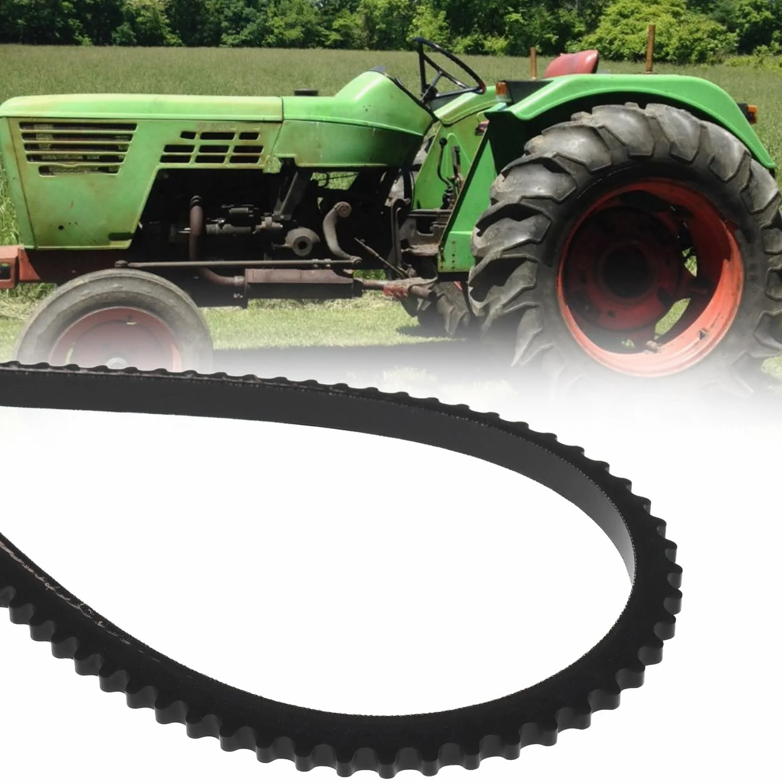 Cinta Transportadora Triangular para Tractor 1500 Mm Compatible con Deutz D 2506 4006 4506 Y 5006
