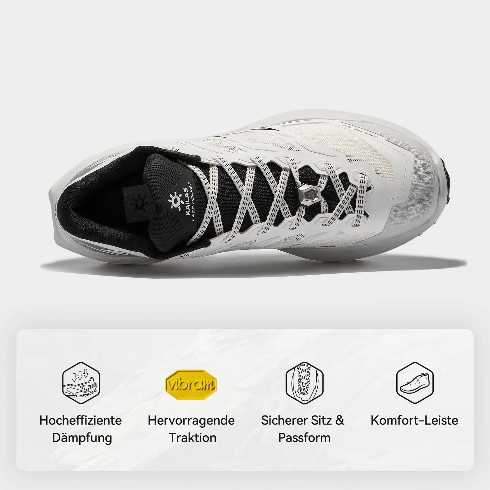KAILAS Zapatillas de senderismo para hombre C4 Sendero ligeras antideslizantes transpirables para correr