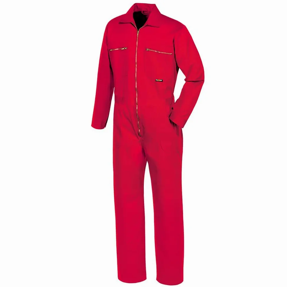 teXXor 8043 Mono de trabajo equipo de protección talla 42 rojo