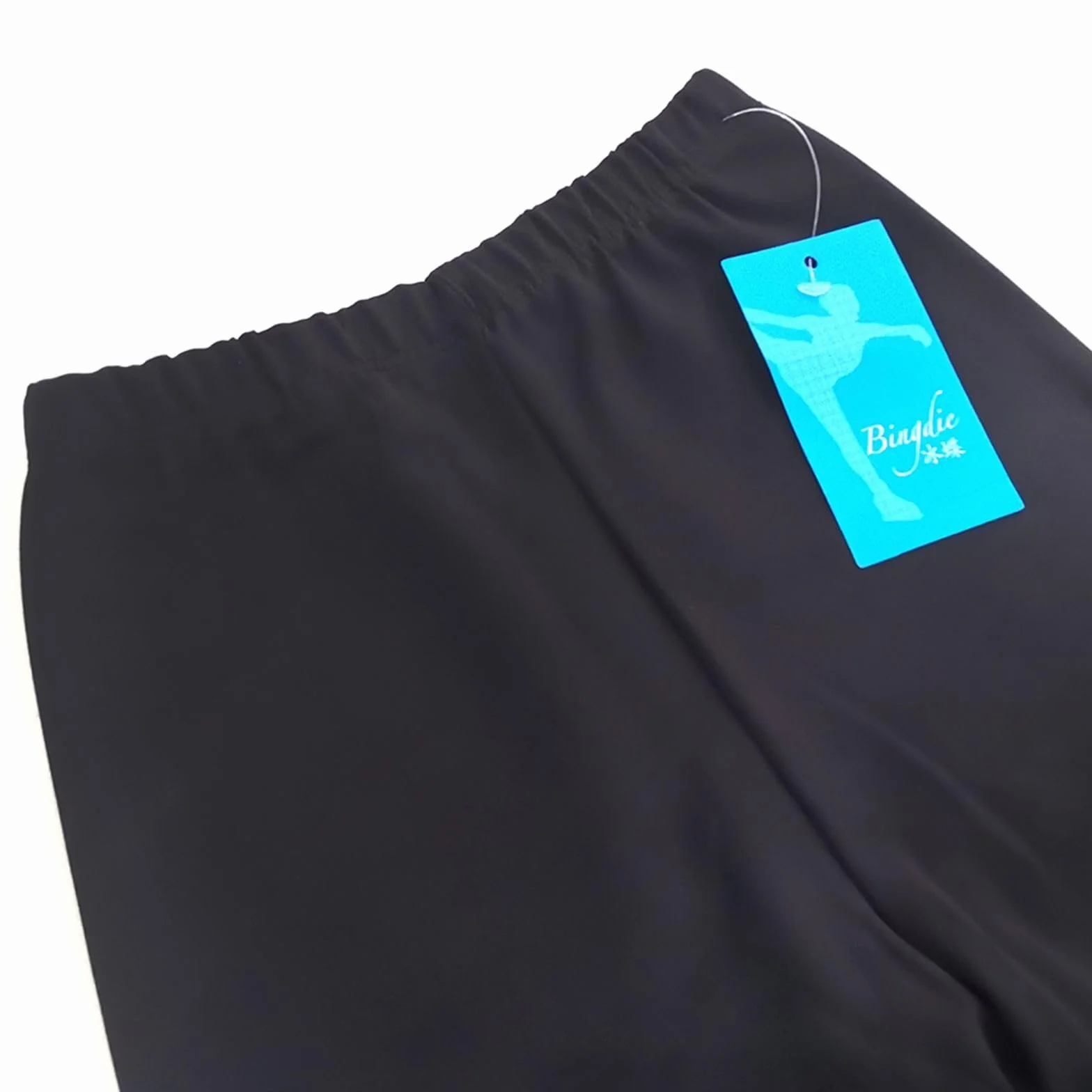 LIUHUO Pantalones de Patinaje artístico Negro Liso para Hombre