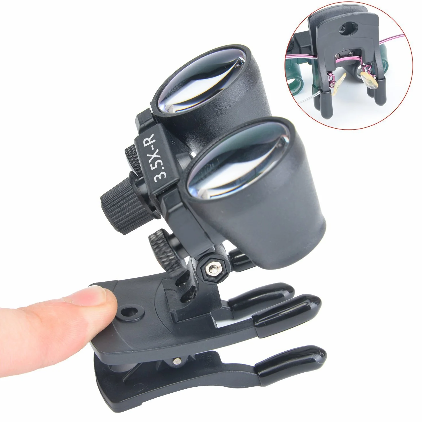 Lupas binoculares quirúrgicas 2.5X/3.5X DY-109 DY-110 ajustable interpupilar