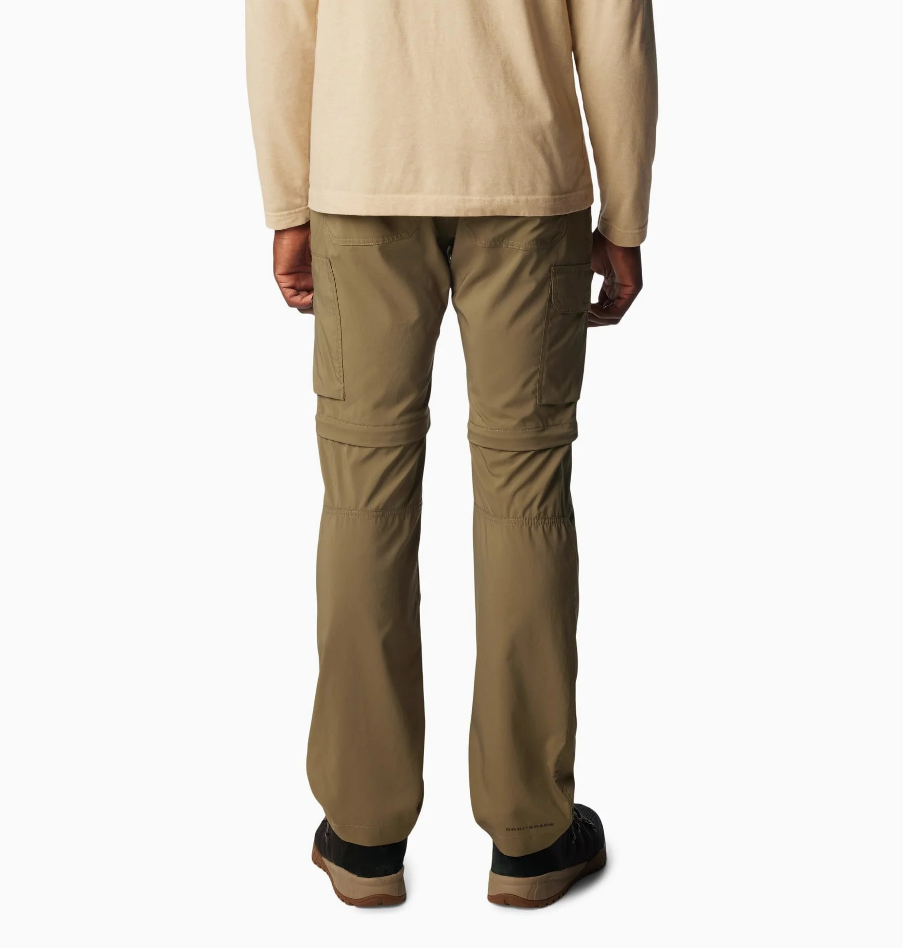 Columbia Pantalón Convertible Silver Ridge Utility - Pantalones de Senderismo Hombre