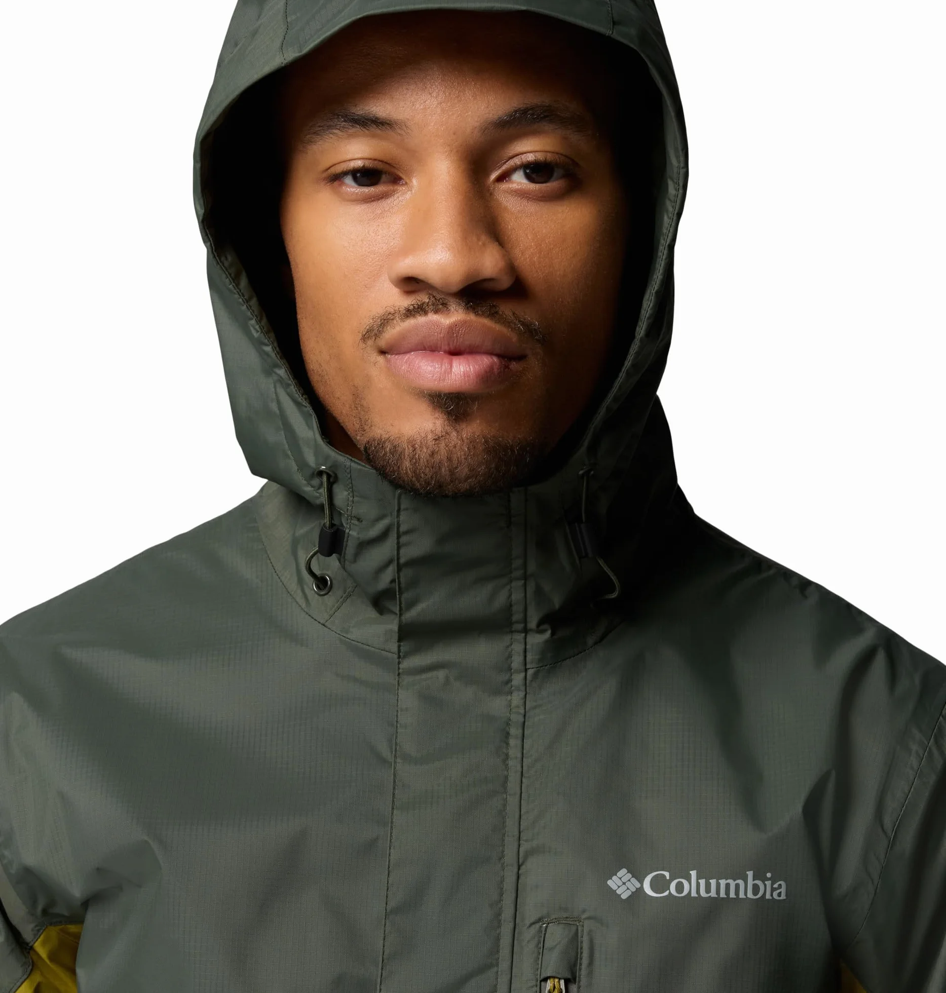 Columbia Pouring Adventure III Jacket, Chubasquero Impermeable para Hombre