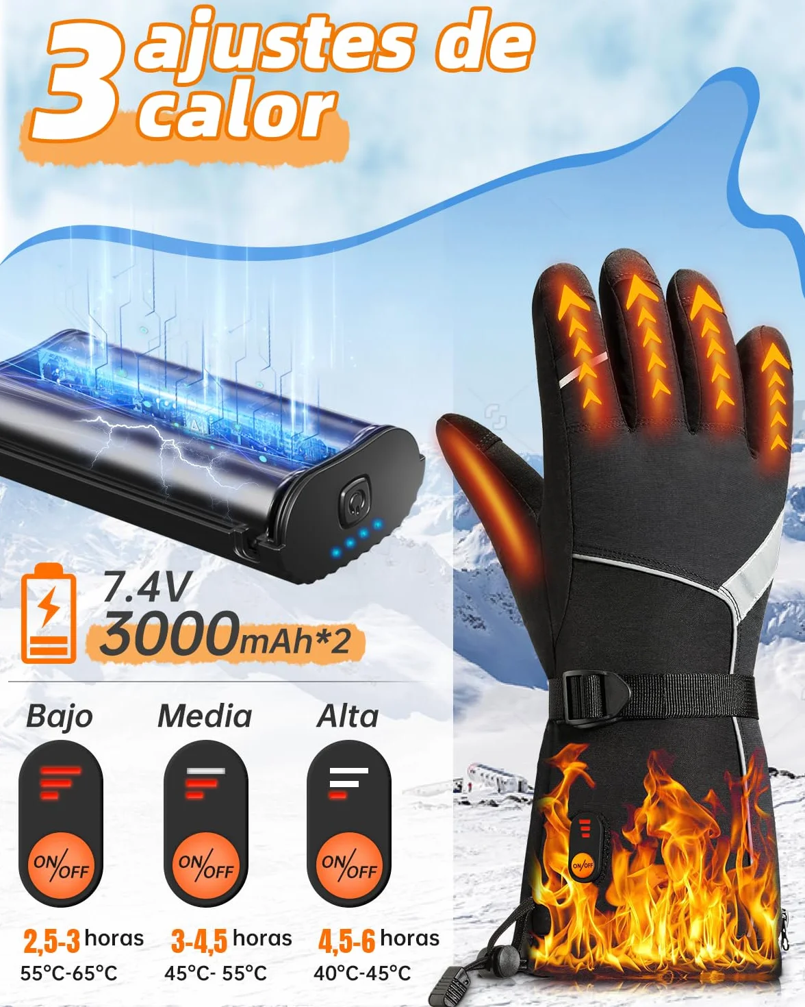Guantes universales para Hombres y Mujeres aplicables