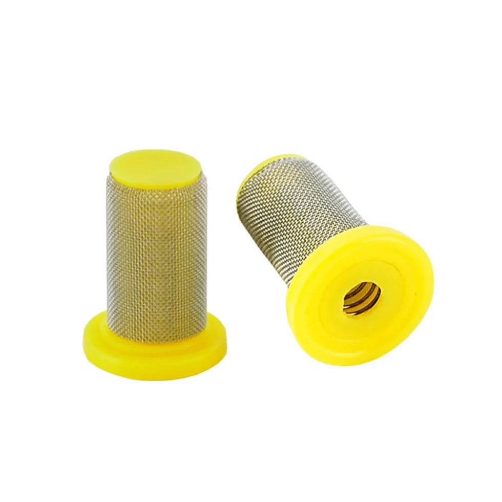 Filtros antigoteo de malla 50 unidades, filtro de pulverización cilíndrico para jeringa posterior