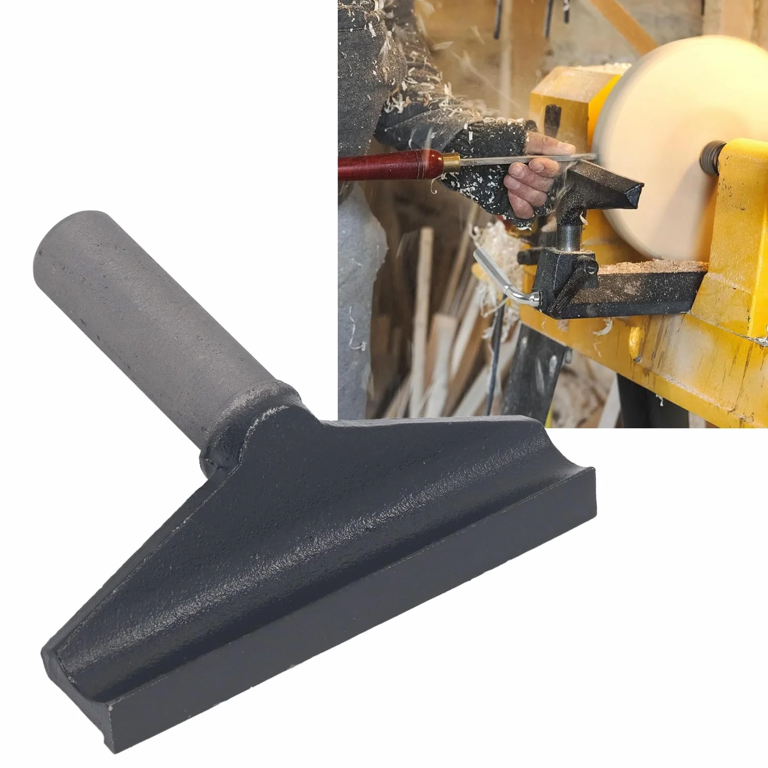 Soporte para Herramientas de Torno 6 Pulgadas Acero de Aleación de Hierro Fundido