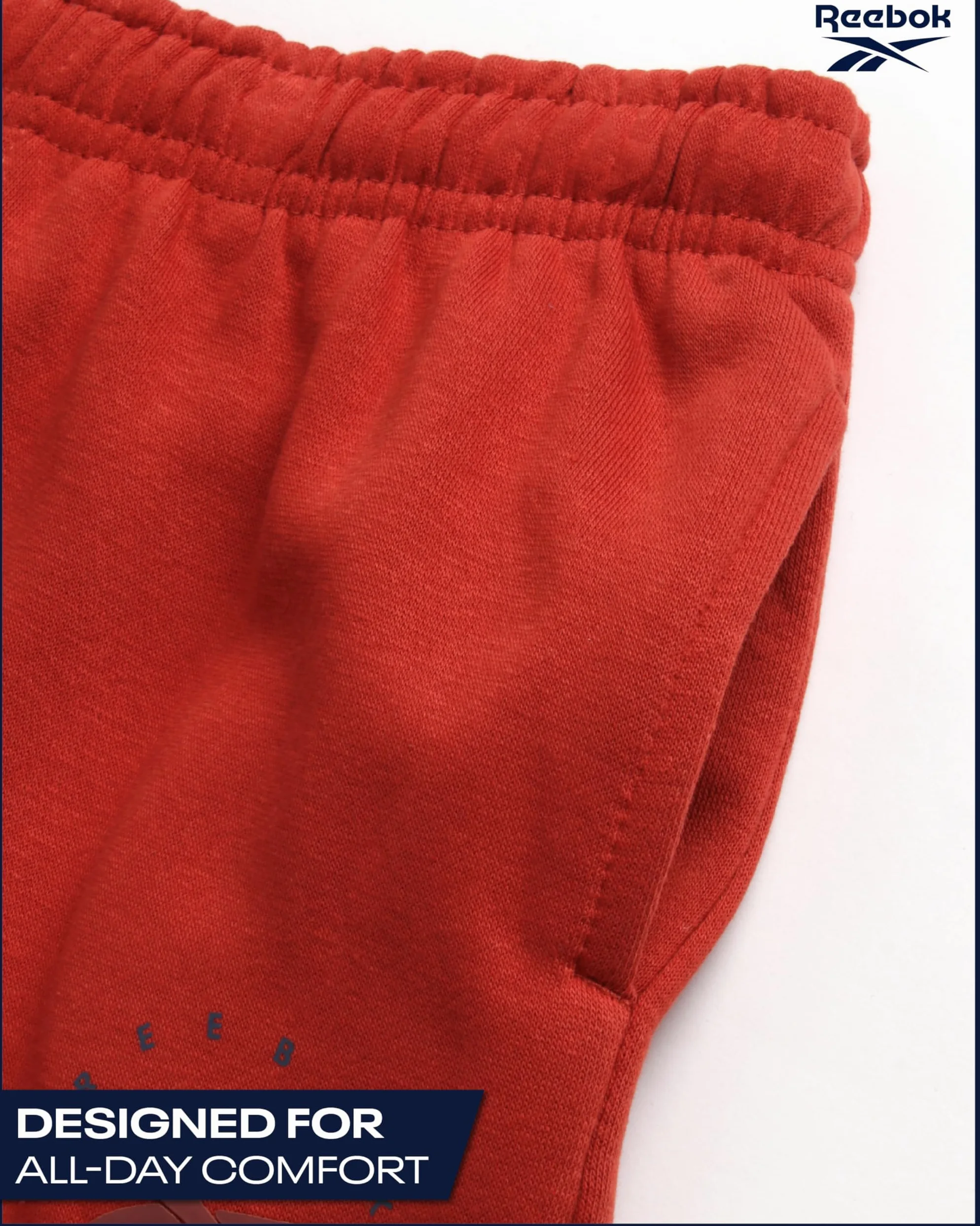 Reebok Pantalones deportivos para niños – Pantalones deportivos de forro polar suave con bolsillos para correr y entrenar (tallas: 8-14)