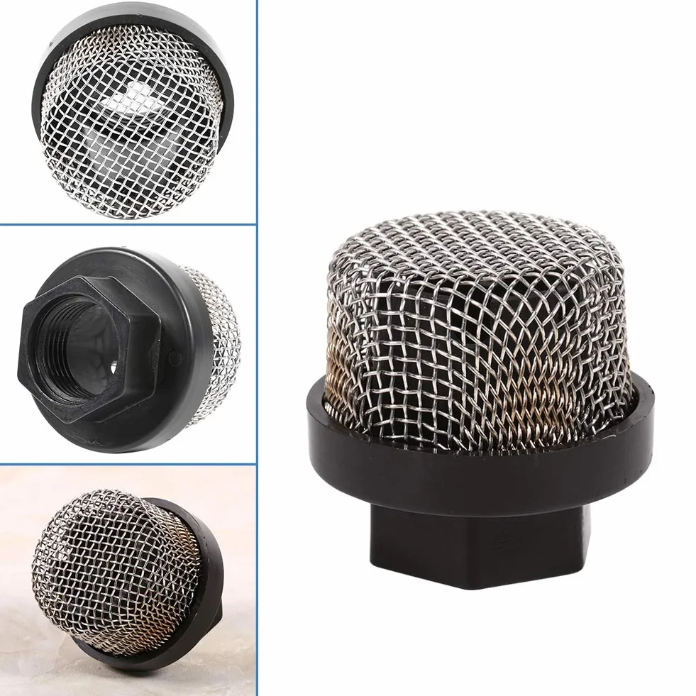 Joyzan Filtro de Malla Succión Entrada, Tubo Metal Colador para Pulverizadores 390 395 490 495