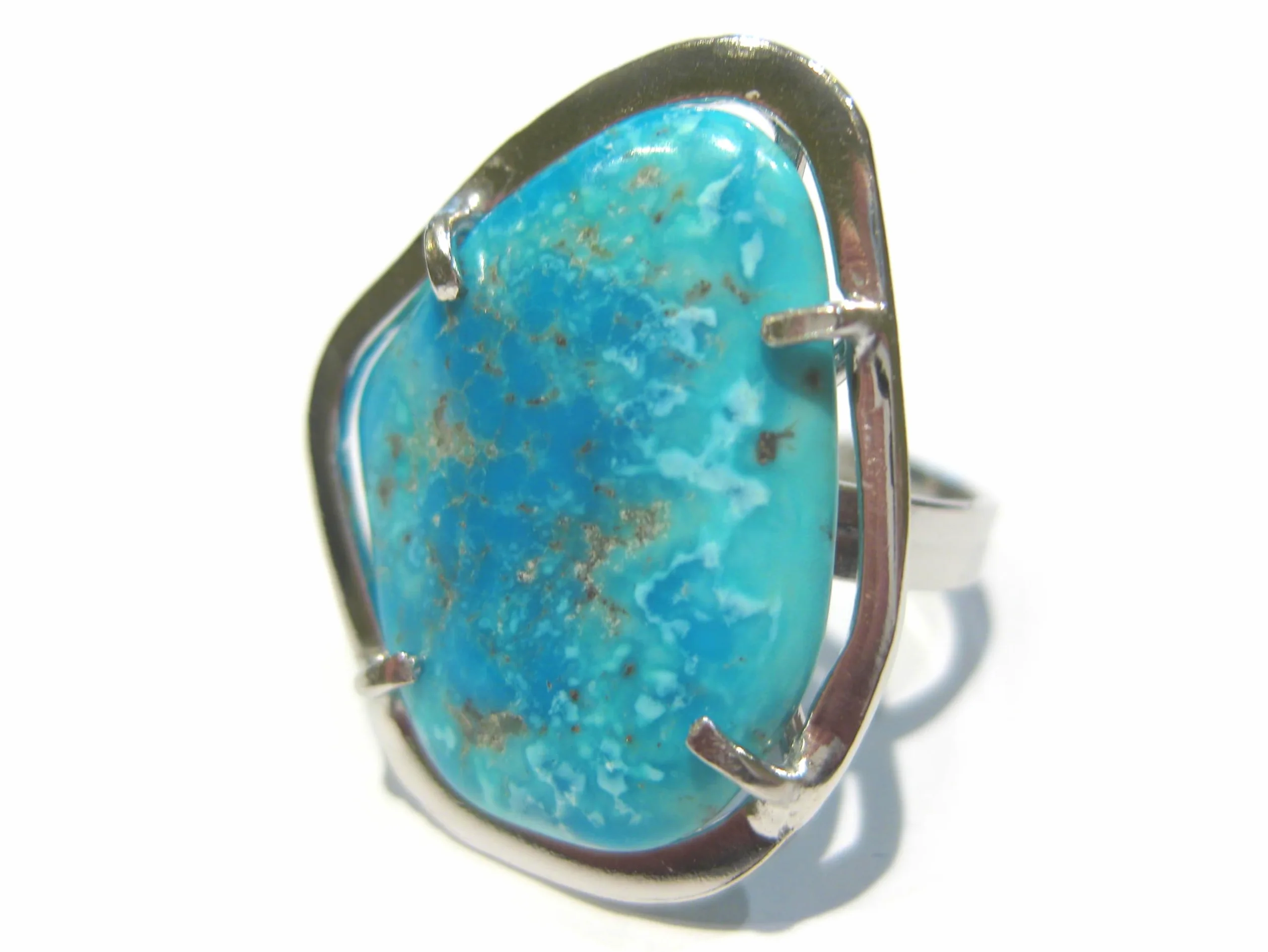 giacobbi jewelry anillo Turquesa plata 925%