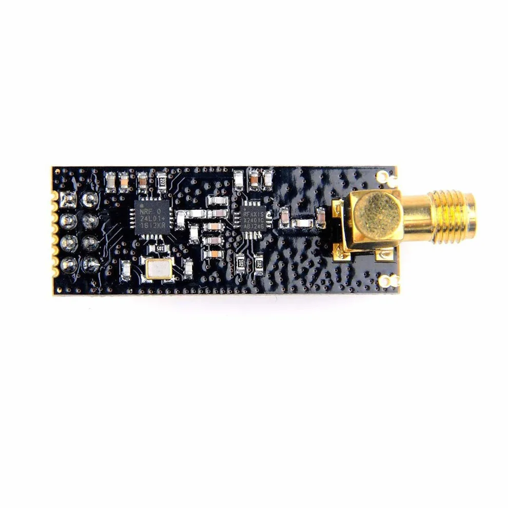 Hailege NRF24L01 PA LNA Transceptor RF Módulo 2.4G 1100m con antena SMA