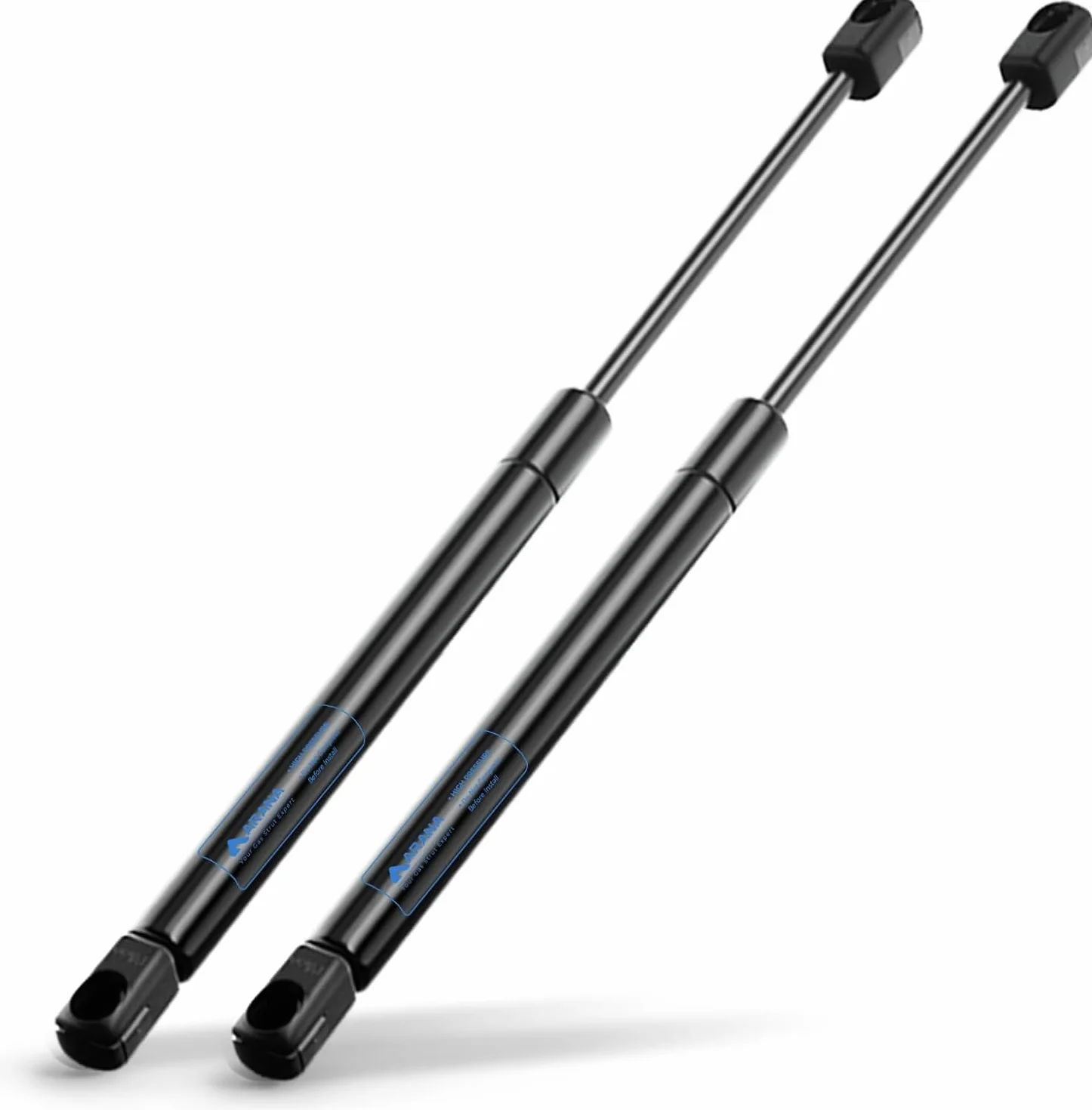 ARANA Muelle de gas 350 mm 500 N Amortiguadores de gas 50 kg soporte hidráulico