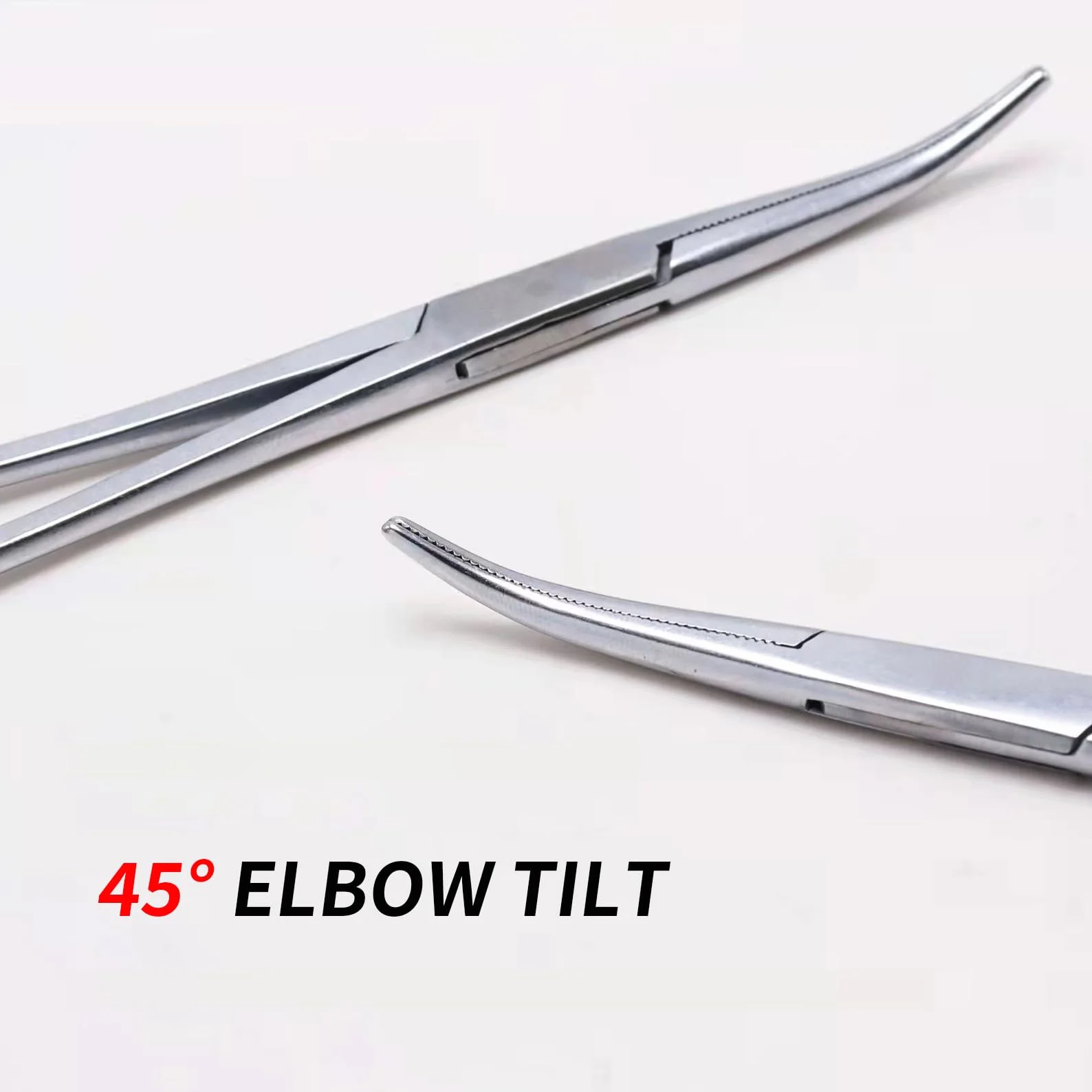 Alicates de piercing, pinza de arteria, herramienta de agarre de bola, juego de costura