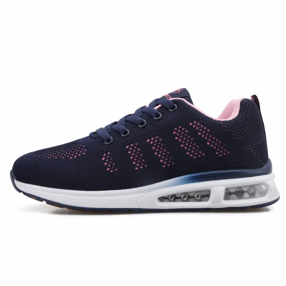 Youecci Zapatillas Deportivas Mujer, Entrenamiento, Amortiguación Aire, Malla Transpirable, Antideslizantes, Tenis Gimnasio, Correr