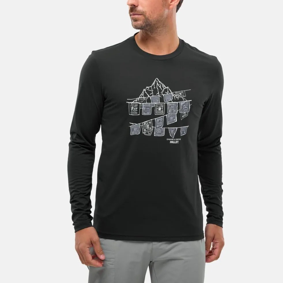 Millet Seneca TS LS UV M Camiseta para Senderismo Hombre