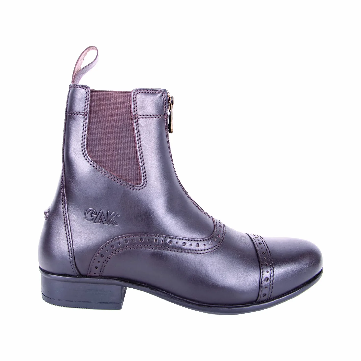 AK Hi Tec AKRS-6051-03 - Botas de equitación con cremallera y tecnología de sistema de aire
