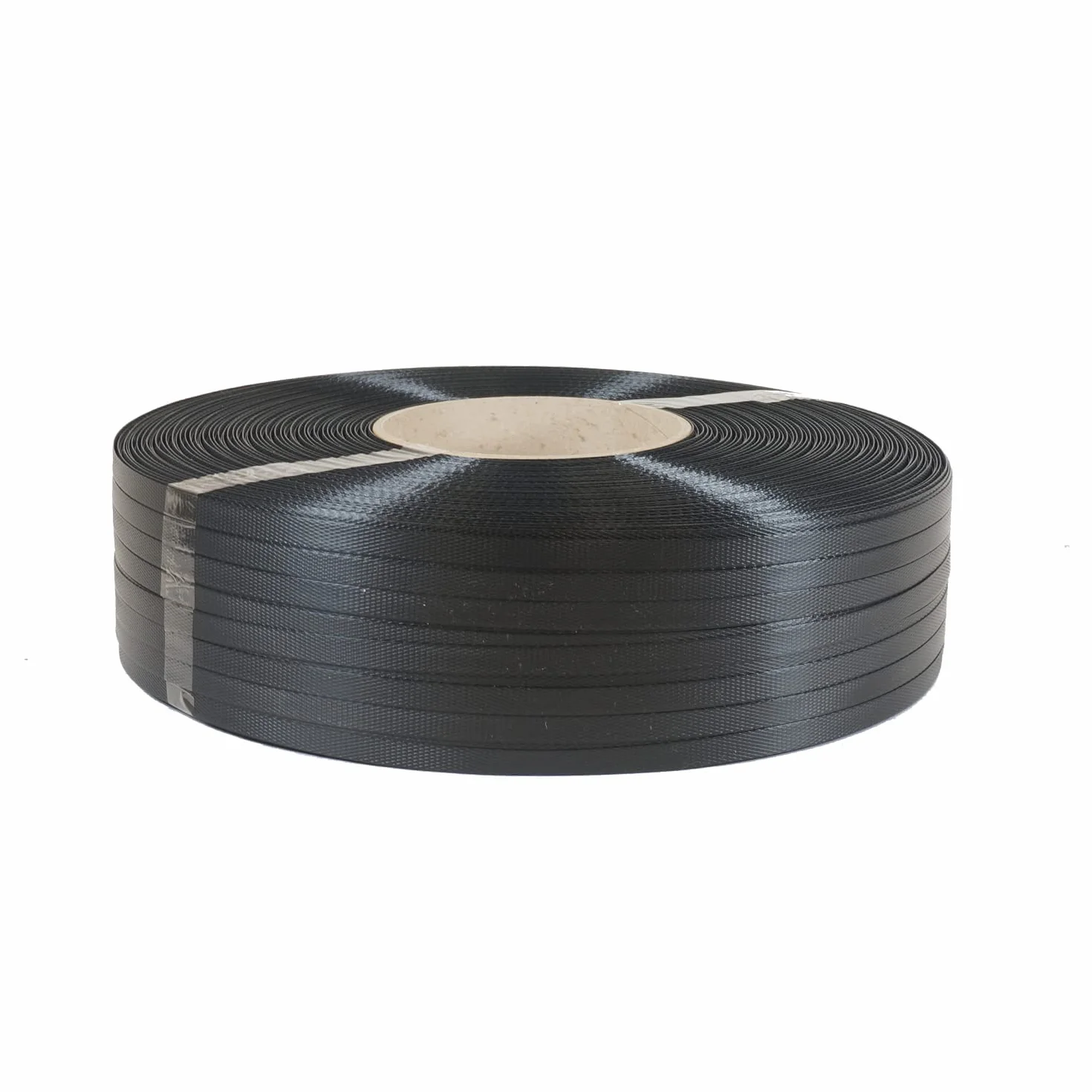 Cinta de fleje de polipropileno PP 13 mm x 0,8 mm 150 mm 1200 m Negro