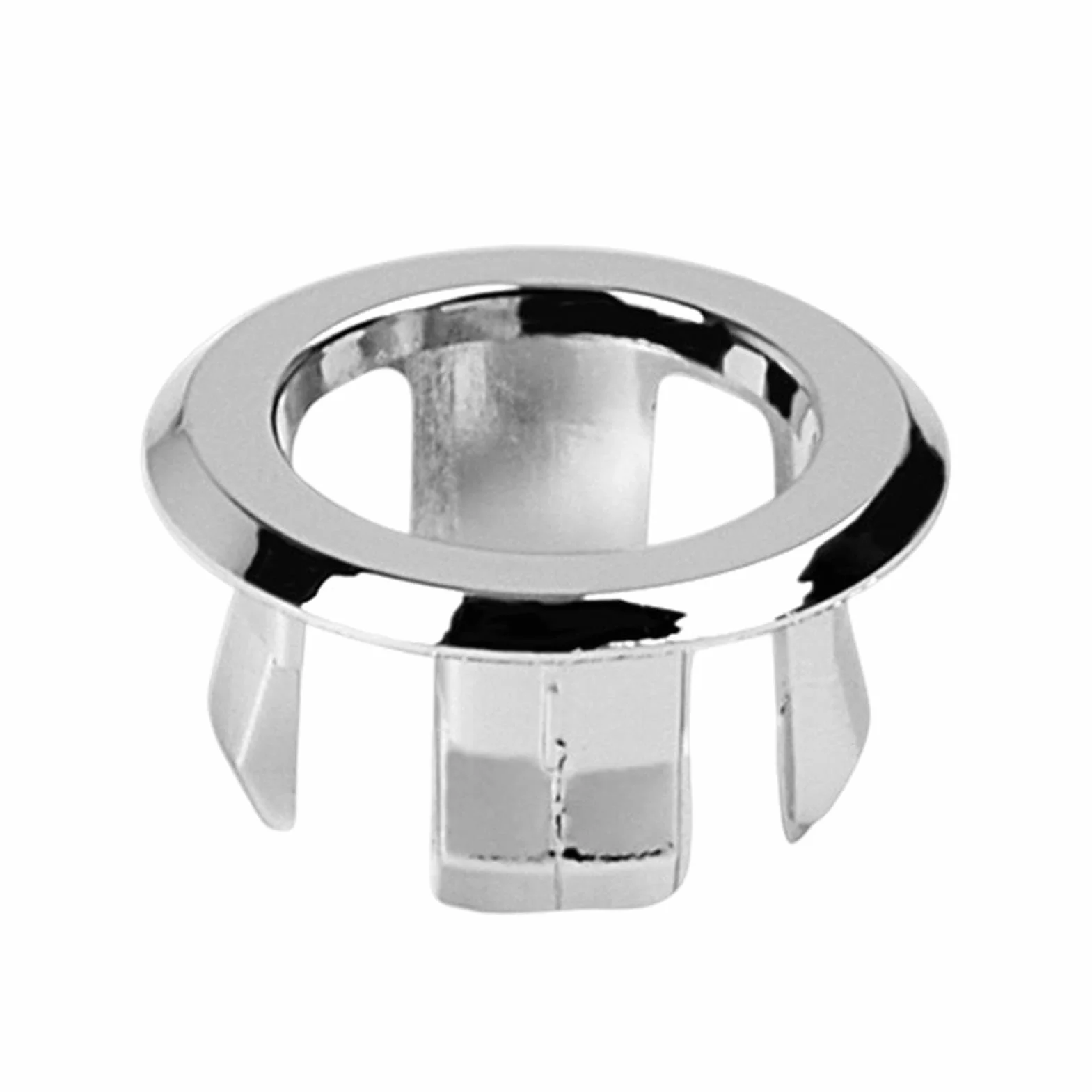 Sink Overflow Ring Round Basin Trim Drain Cap Cover Double Layer Kitchen Bathtub