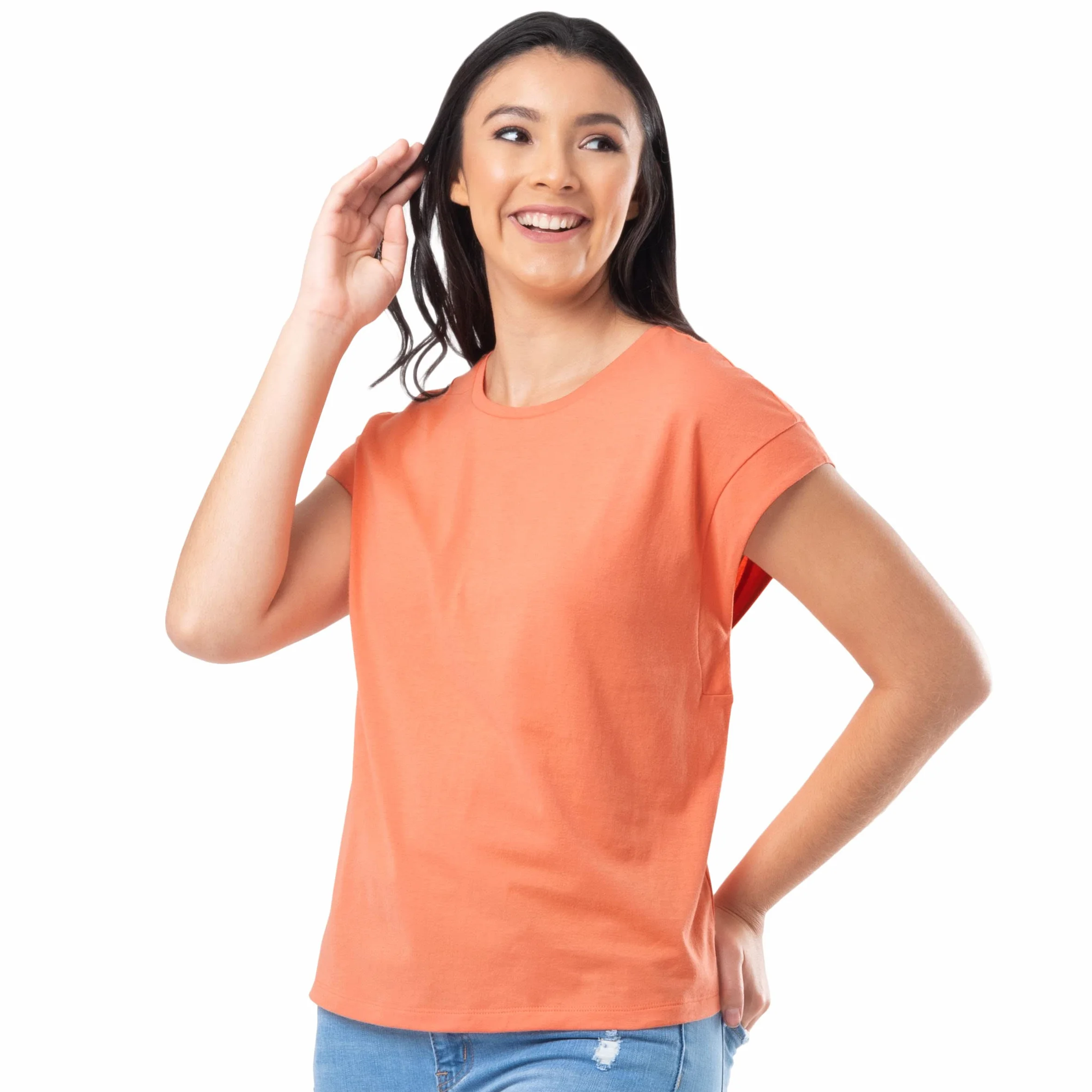 Lee Camiseta Suave de Manga Corta Mujer
