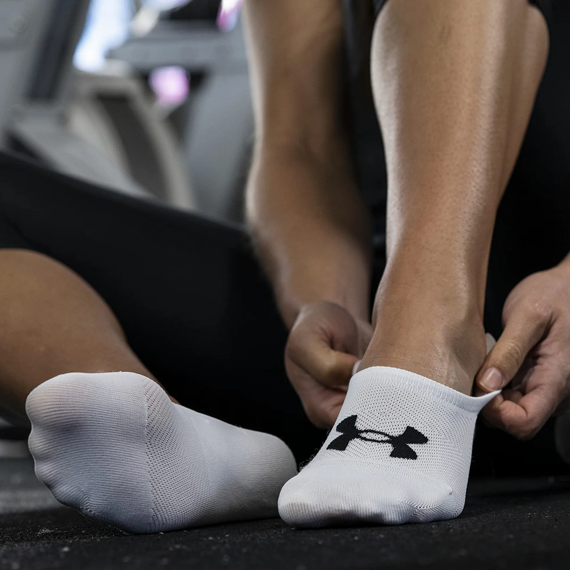 Under Armour Breathe Lite Ultra Low Socks, Multipairs Calcetines (Pack de 6) para Mujer
