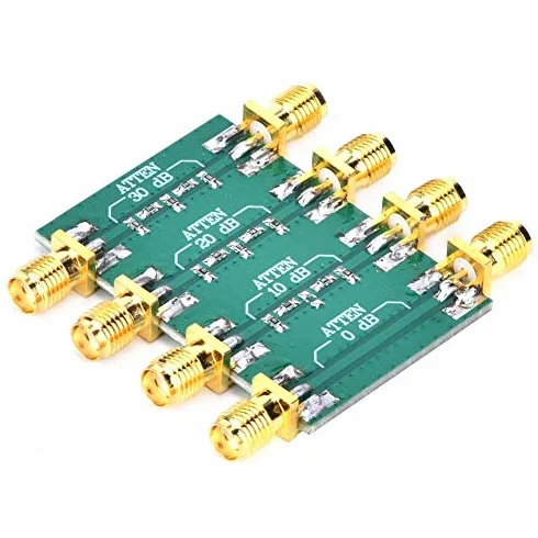 FTVOGUE DC-4.0GHz SMA Atenuador fijo 50Ω Doble cabeza femenina