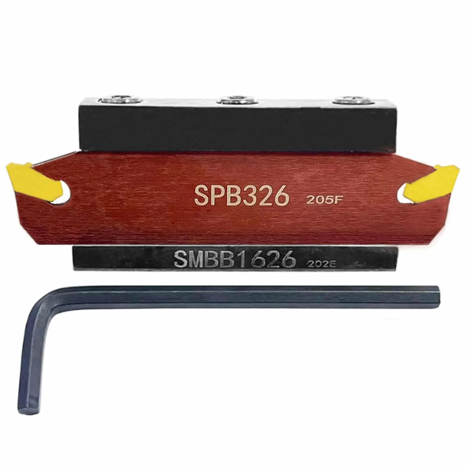 SPB326 SPB26-3 SP300 SMBB1626 Herramienta de corte de ranura 12 plaquitas de metal duro 3 mm