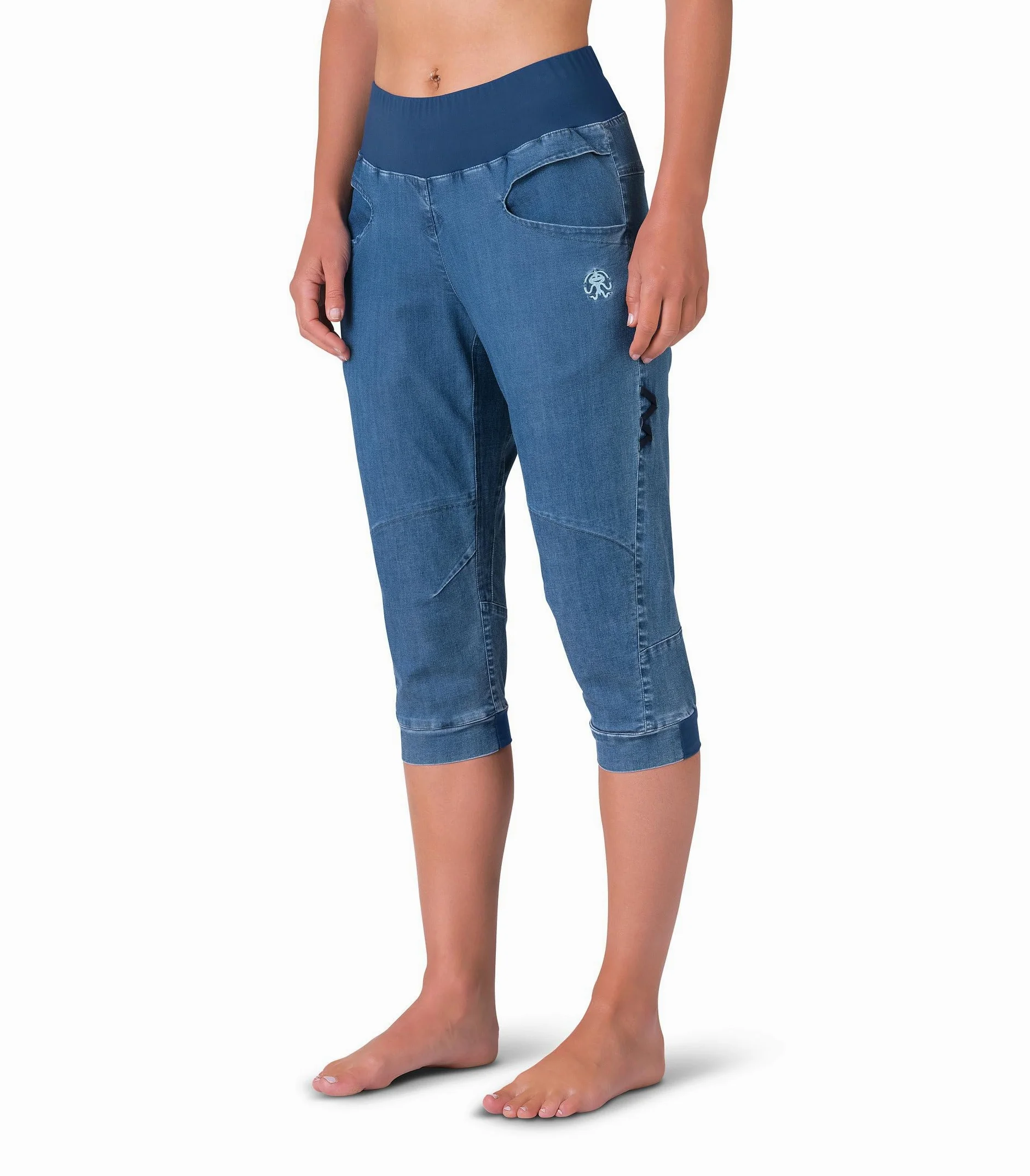 Rafiki Pantalón de Escalada Marca Modelo Chain Capri Denim 38