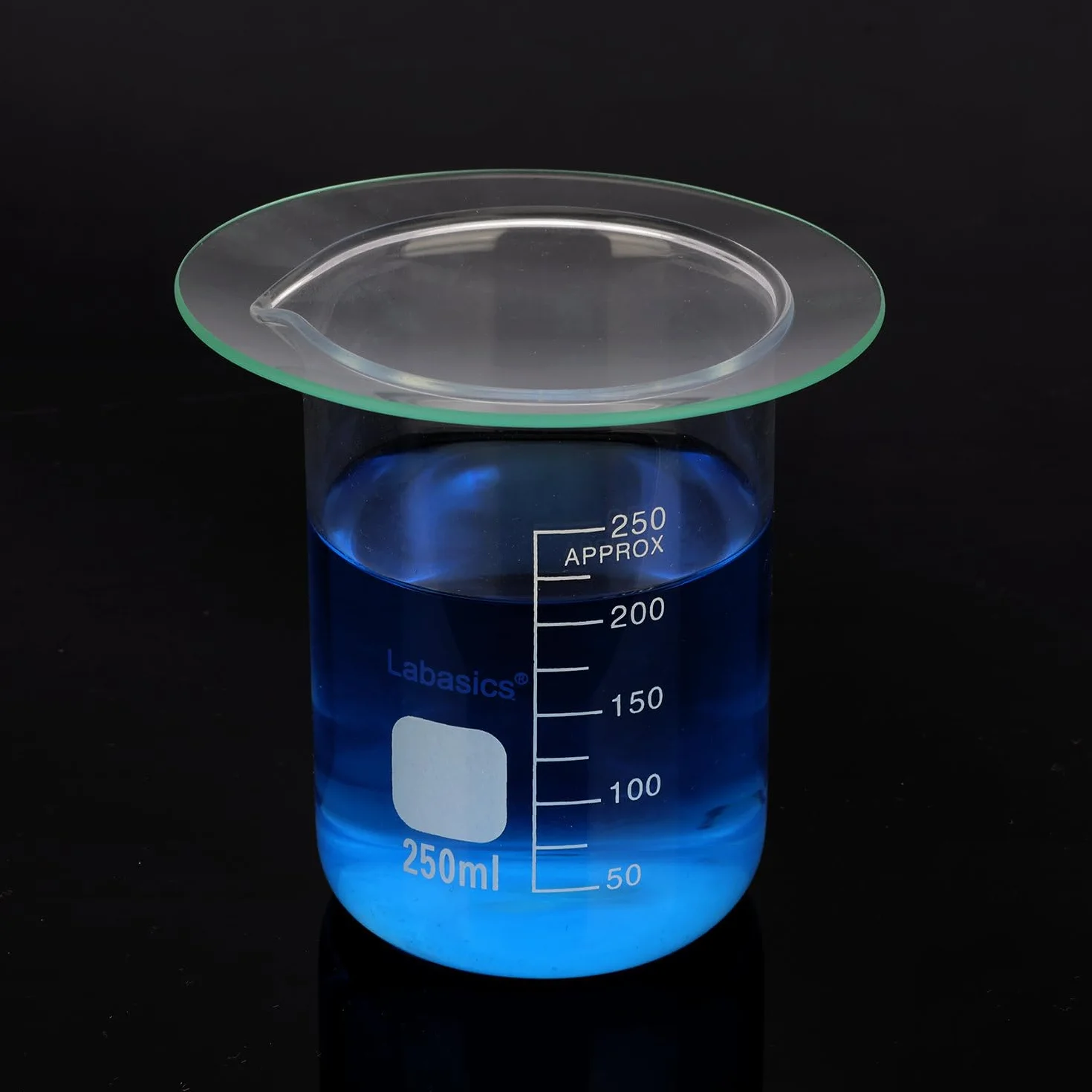 Placas de Reloj de Vidrio Borosilicato 70 mm Ronda Oblata con Borde Rectificado, 10 Piezas